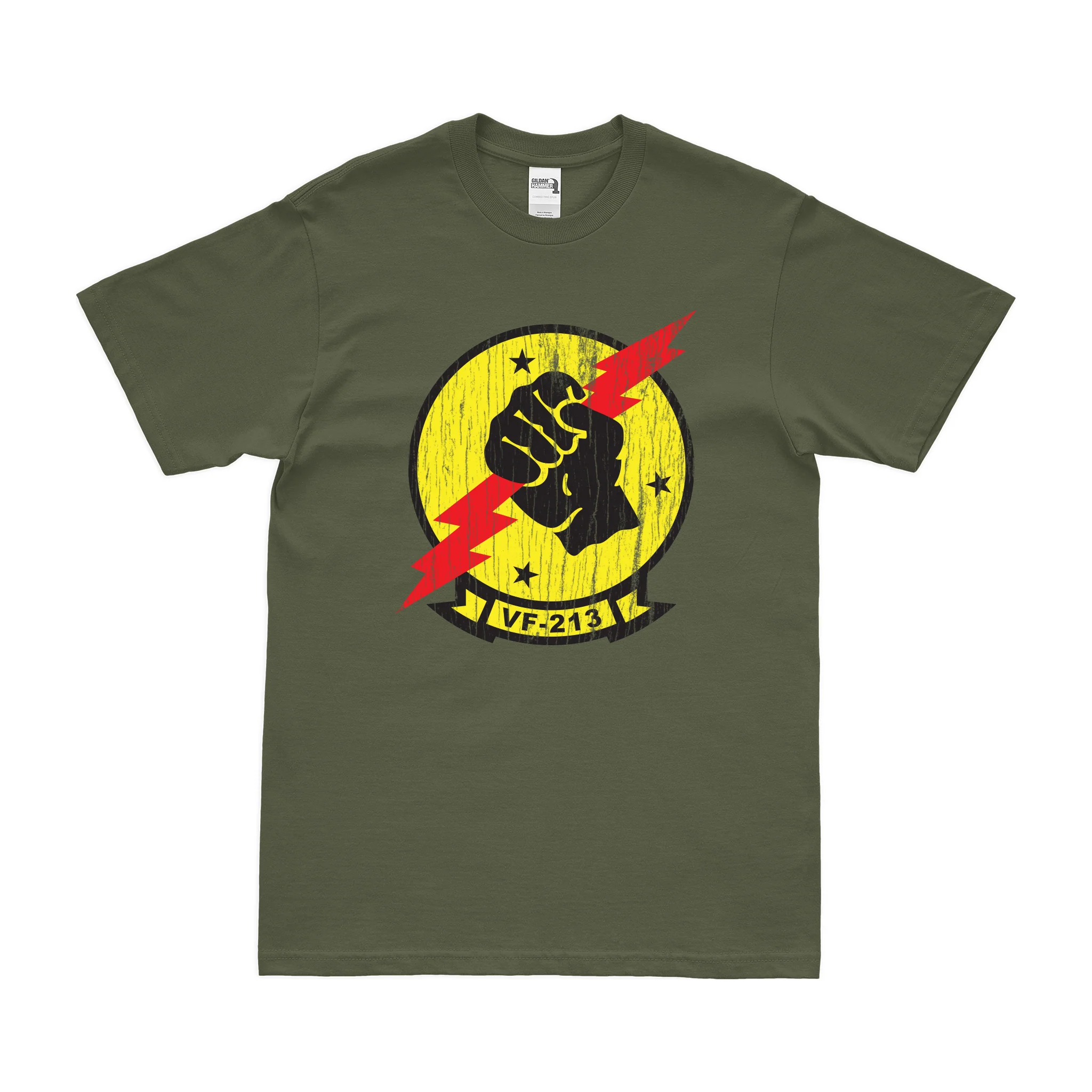 U.S. Navy Fighter Squadron 213 (VF-213) T-Shirt - Image 4