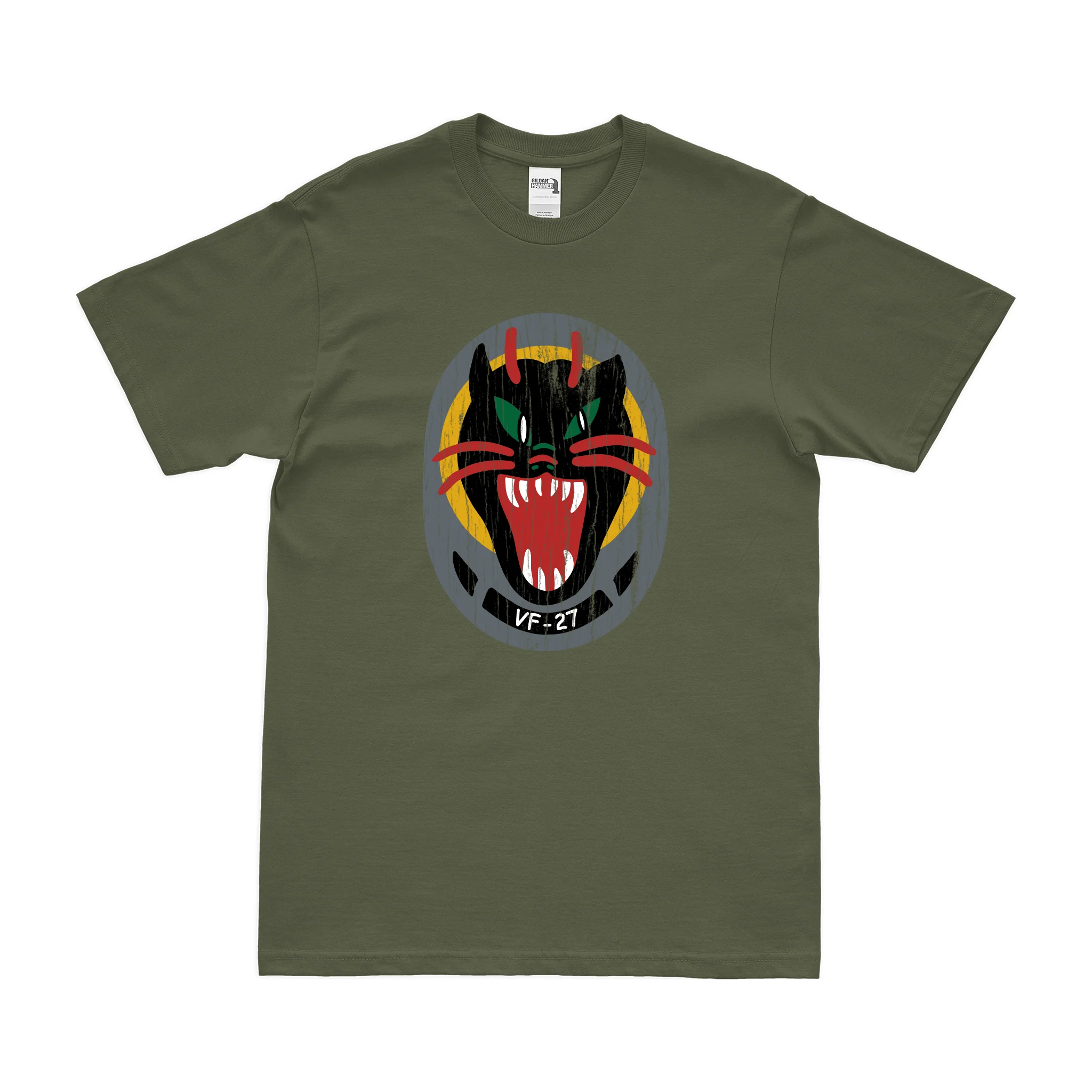 U.S. Navy Fighter Squadron 27 (VF-27) T-Shirt - Image 4
