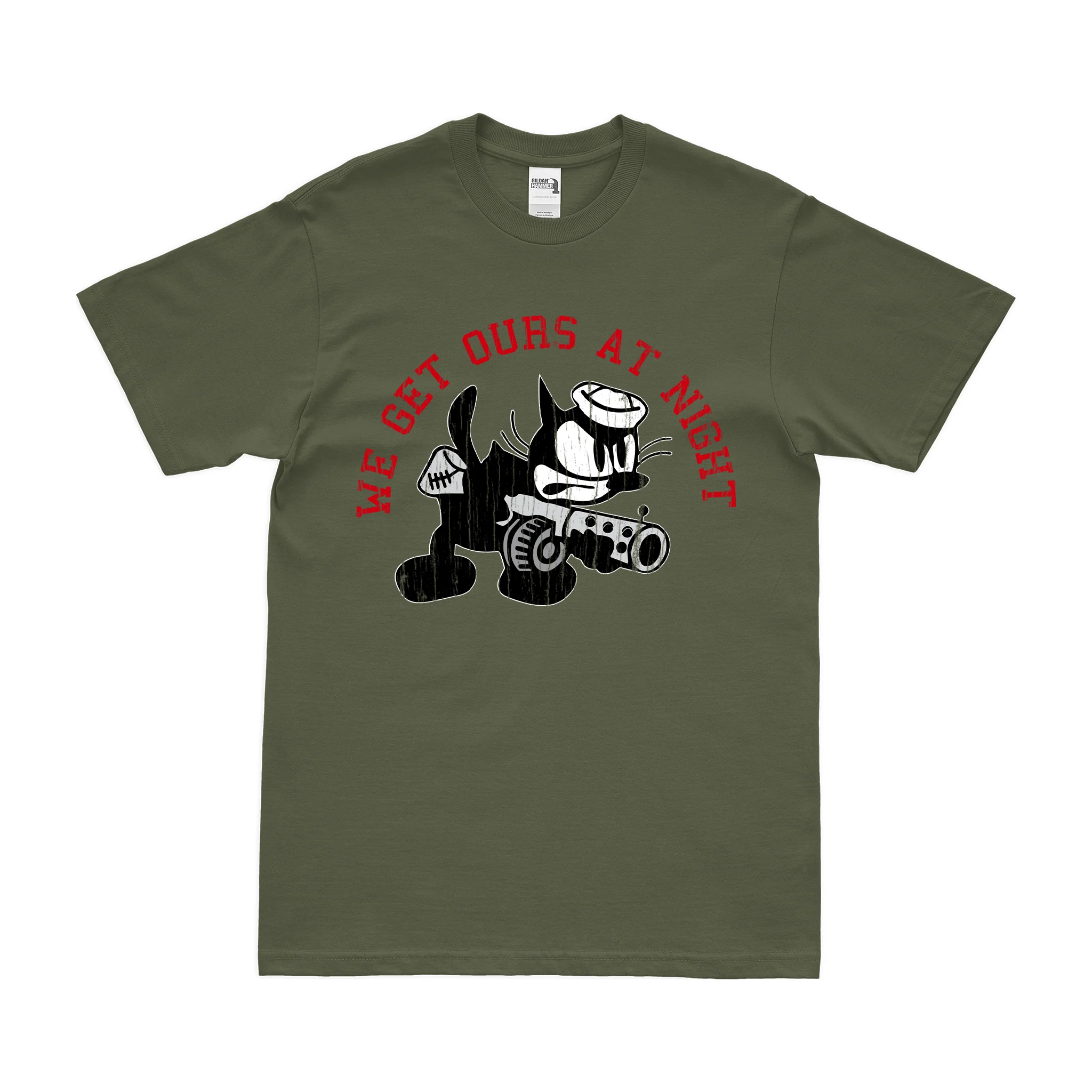 U.S. Navy Fighter Squadron 3 (VF-3) WW2 T-Shirt - Image 4