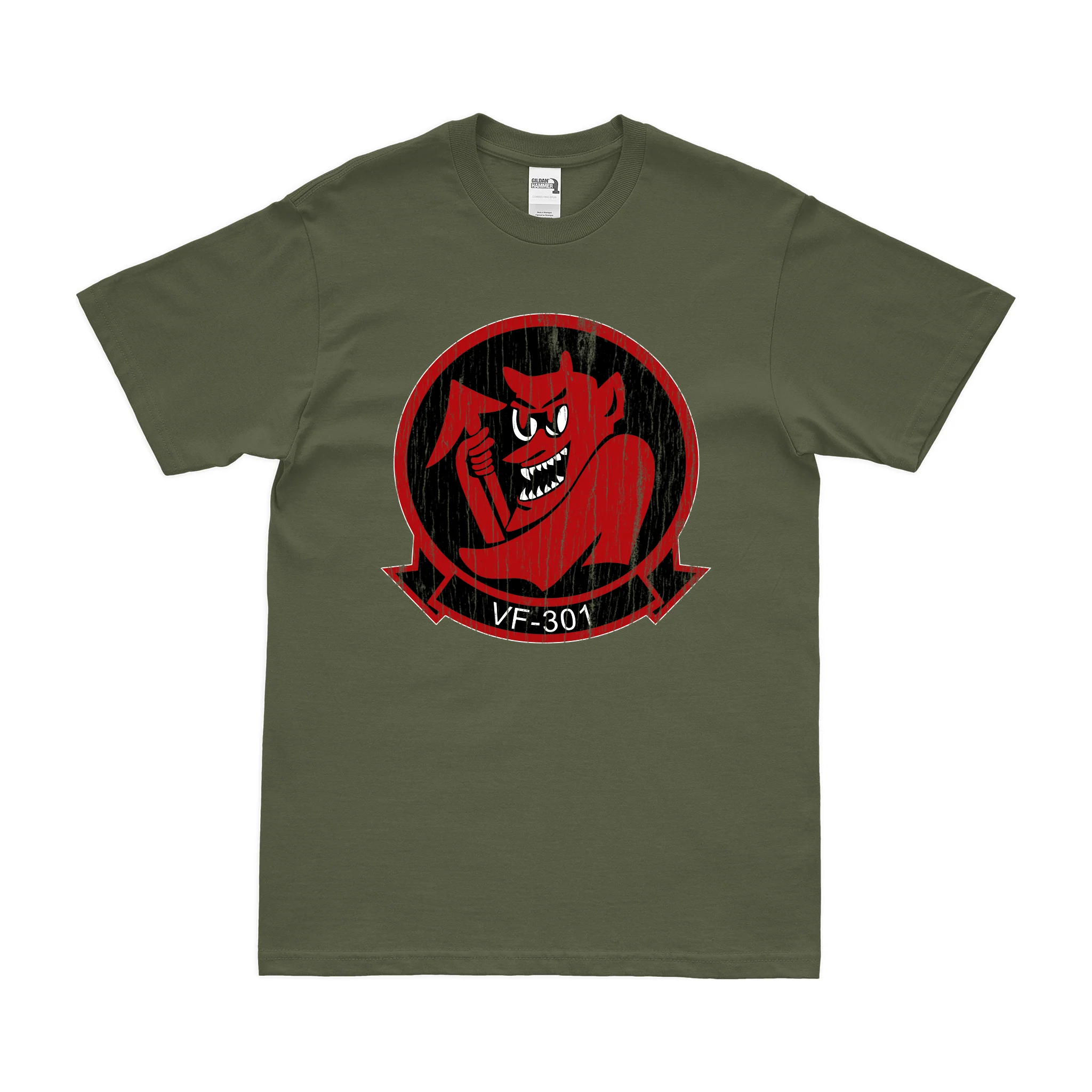 U.S. Navy Fighter Squadron 301 (VF-301) T-Shirt - Image 4