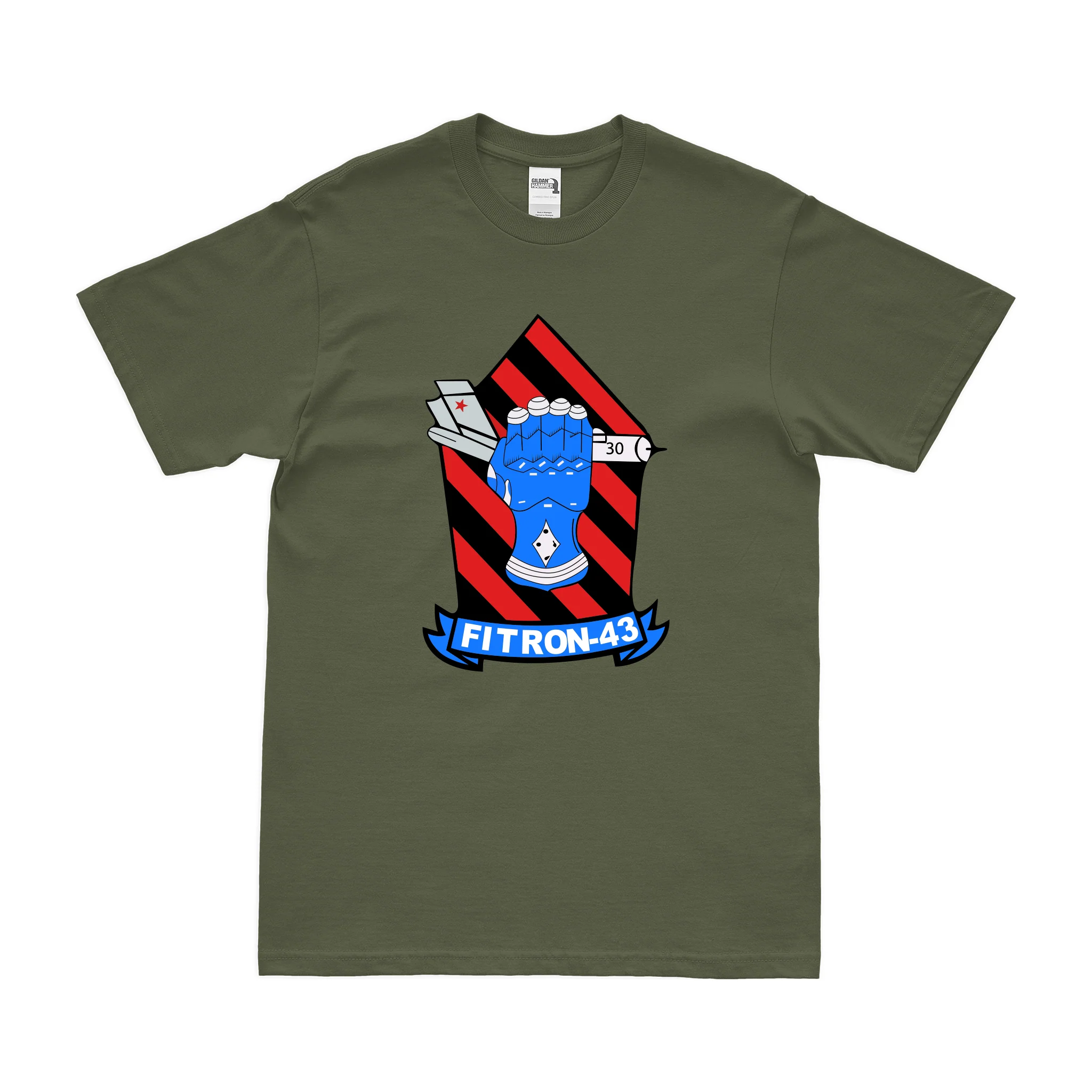 U.S. Navy Fighter Squadron 43 (VF-43) T-Shirt - Image 2