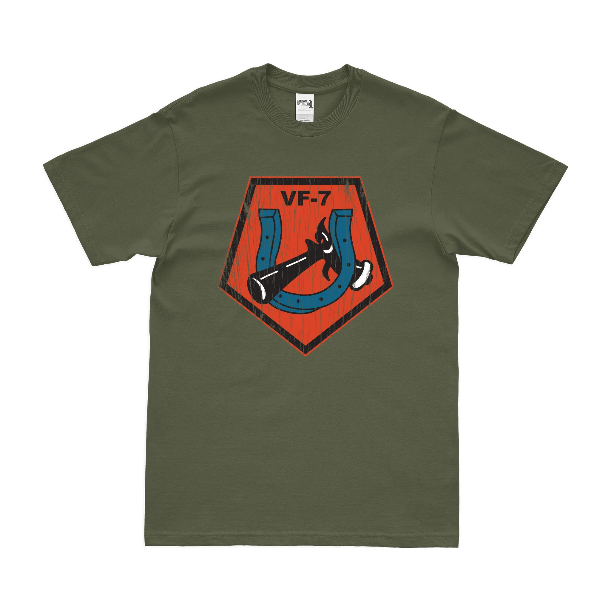 U.S. Navy Fighter Squadron 7 (VF-7) T-Shirt - Image 4