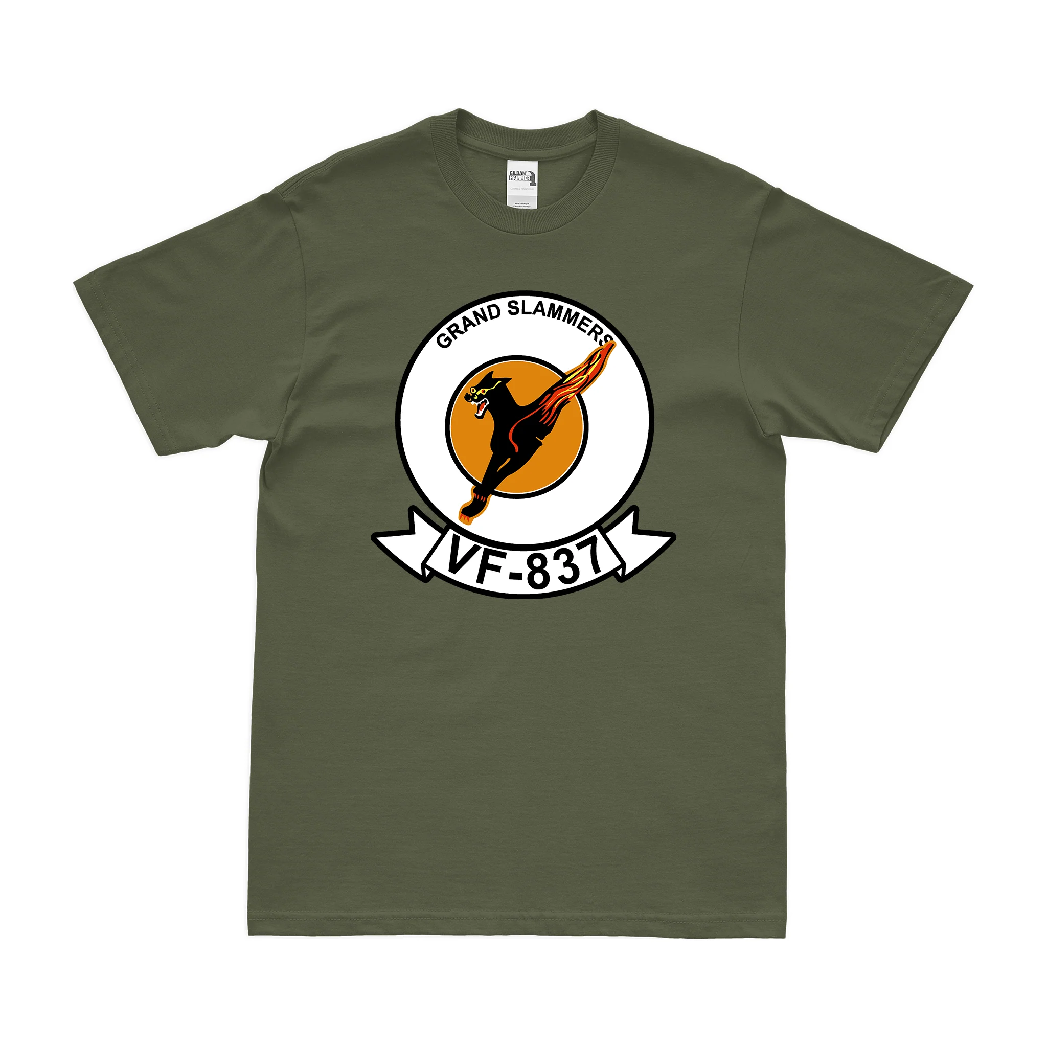 U.S. Navy Fighter Squadron 837 (VF-837) T-Shirt - Image 2