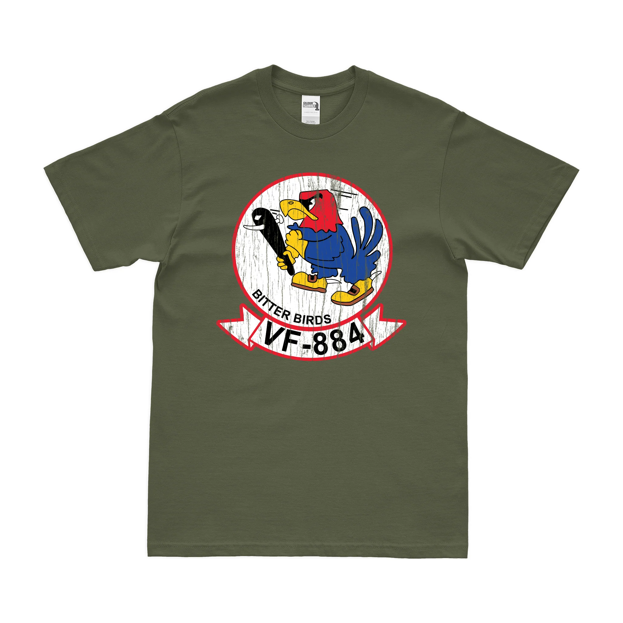 U.S. Navy Fighter Squadron 884 (VF-884) T-Shirt - Image 4
