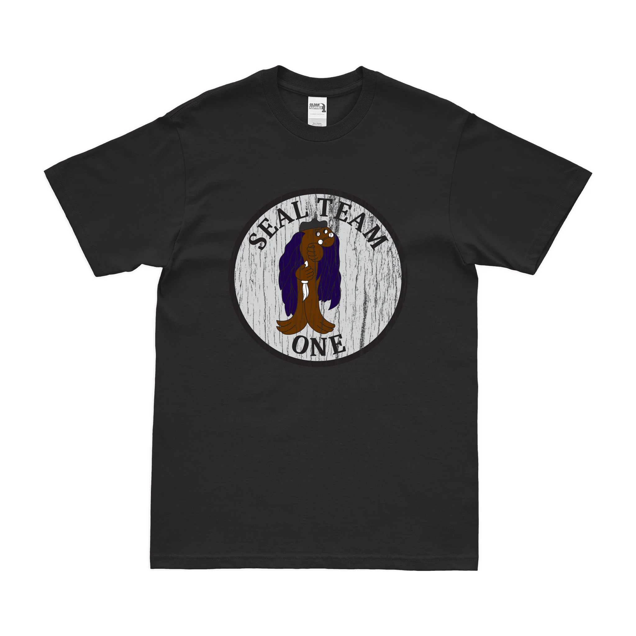 U.S. Navy SEAL Team 1 Emblem T-Shirt - Image 3