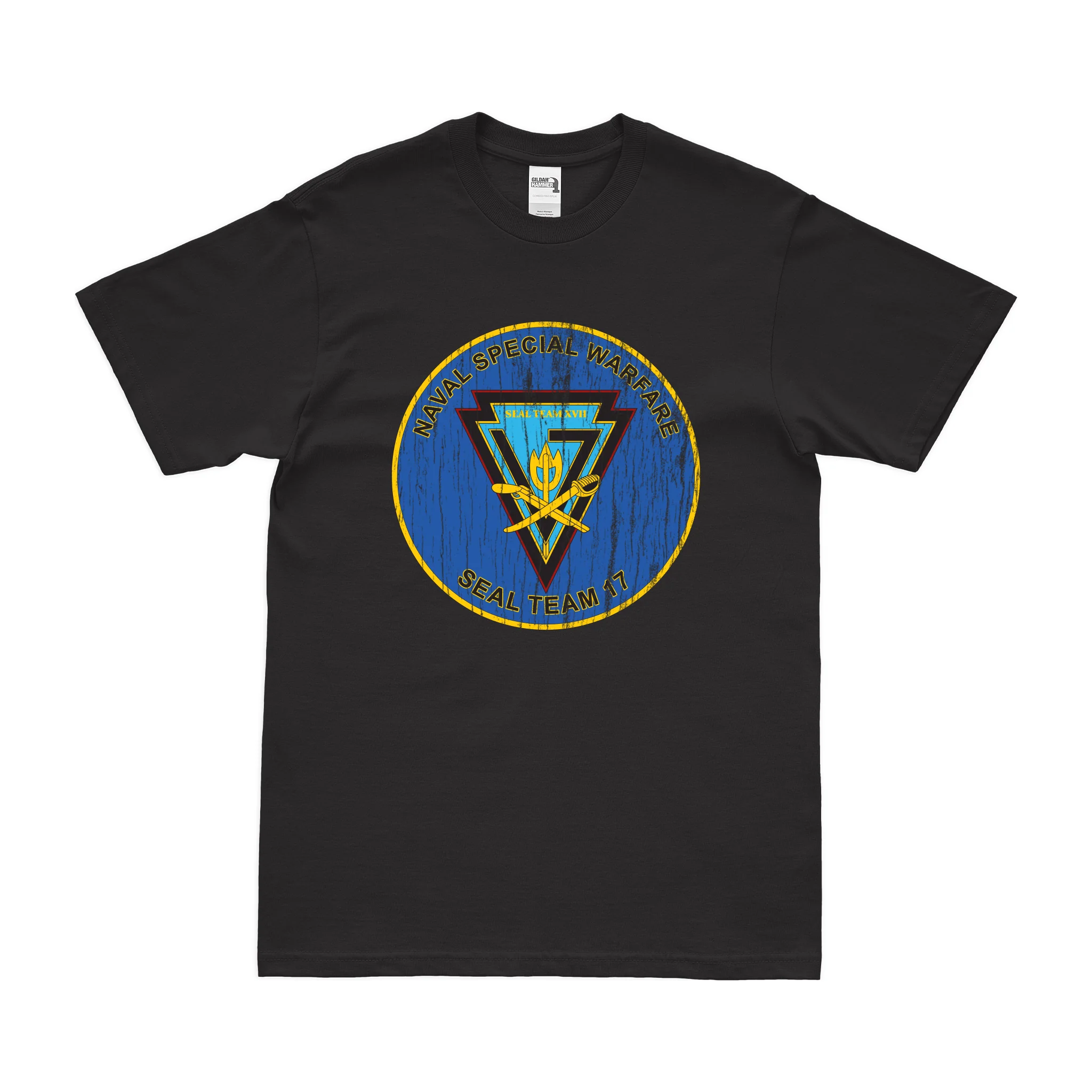 U.S. Navy SEAL Team 17 Emblem T-Shirt - Image 3