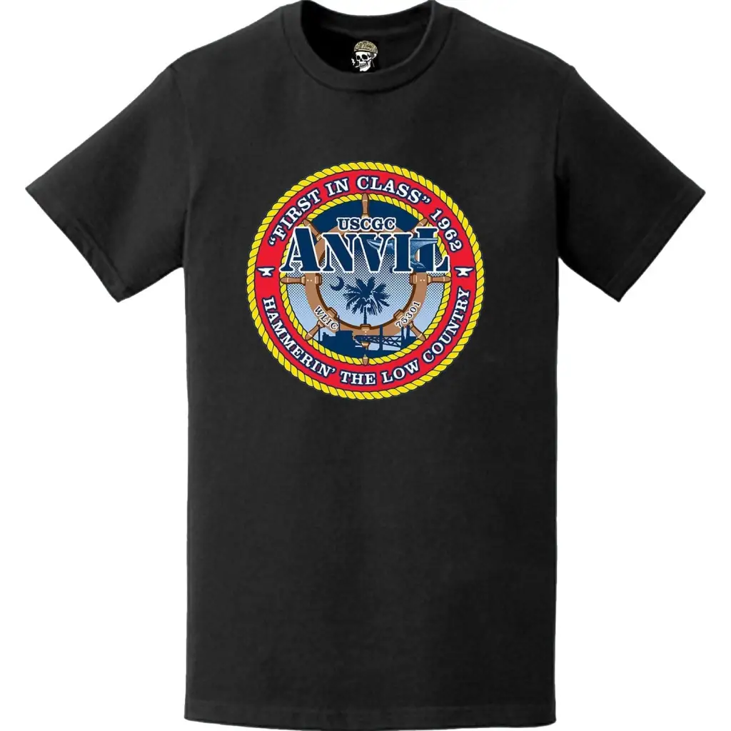 USCGC Anvil (WLIC-75301) Ship's Crest Emblem Logo T-Shirt