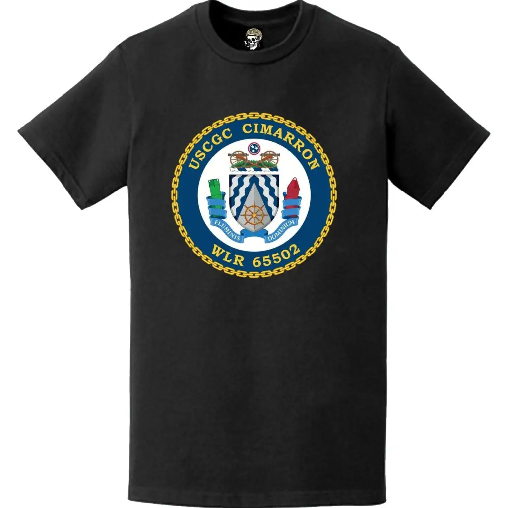 USCGC Cimarron (WLR-65502) Ship's Crest Emblem Logo T-Shirt