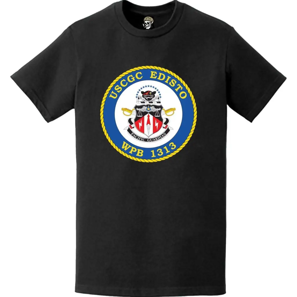 USCGC Edisto (WPB-1313) Ship's Crest Emblem Logo T-Shirt