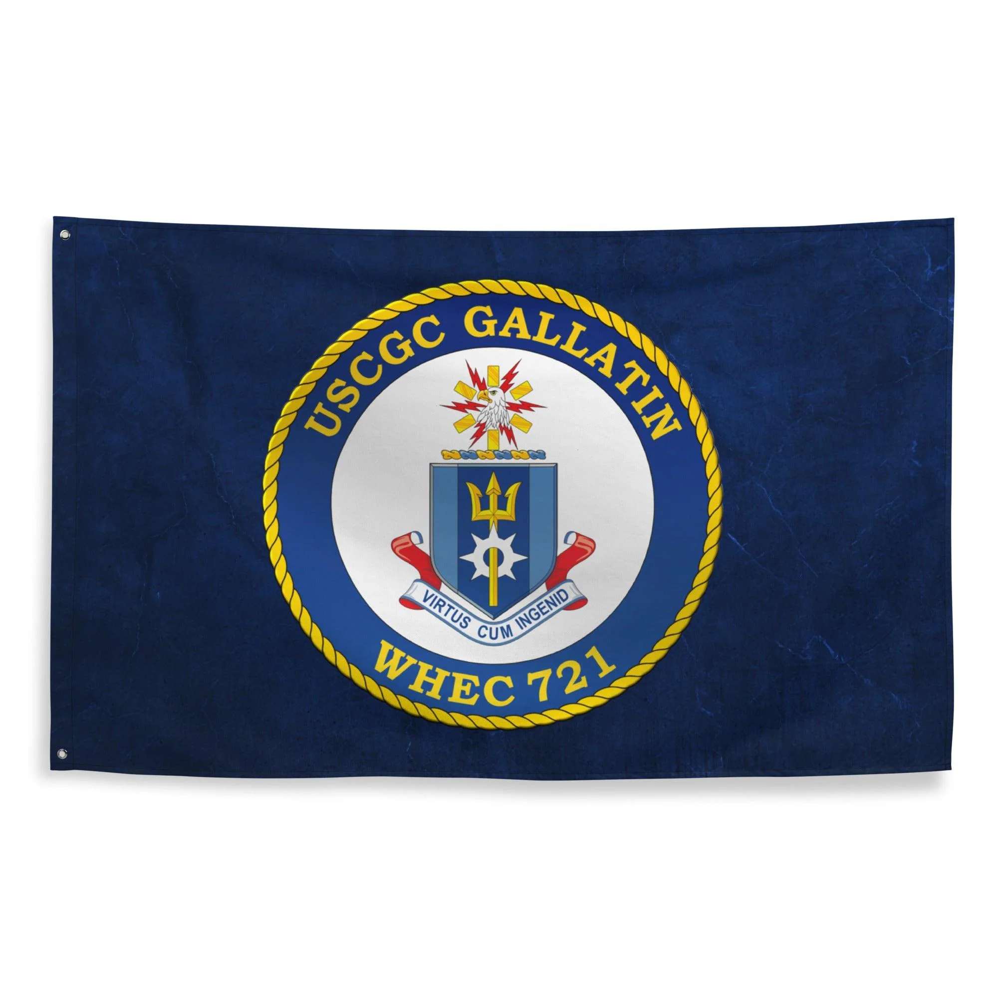 USCGC Gallatin (WHEC-721) Flag - Image 4