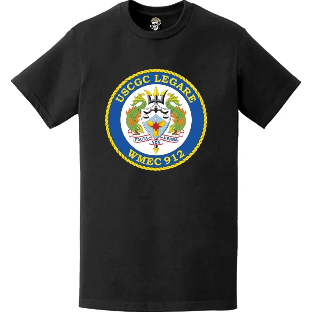 USCGC Legare (WMEC-912) Ship's Crest Emblem Logo T-Shirt
