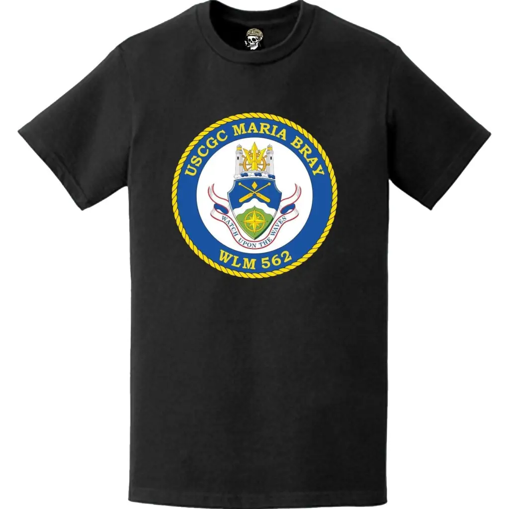 USCGC Maria Bray (WLM-562) Ship's Crest Emblem Logo T-Shirt