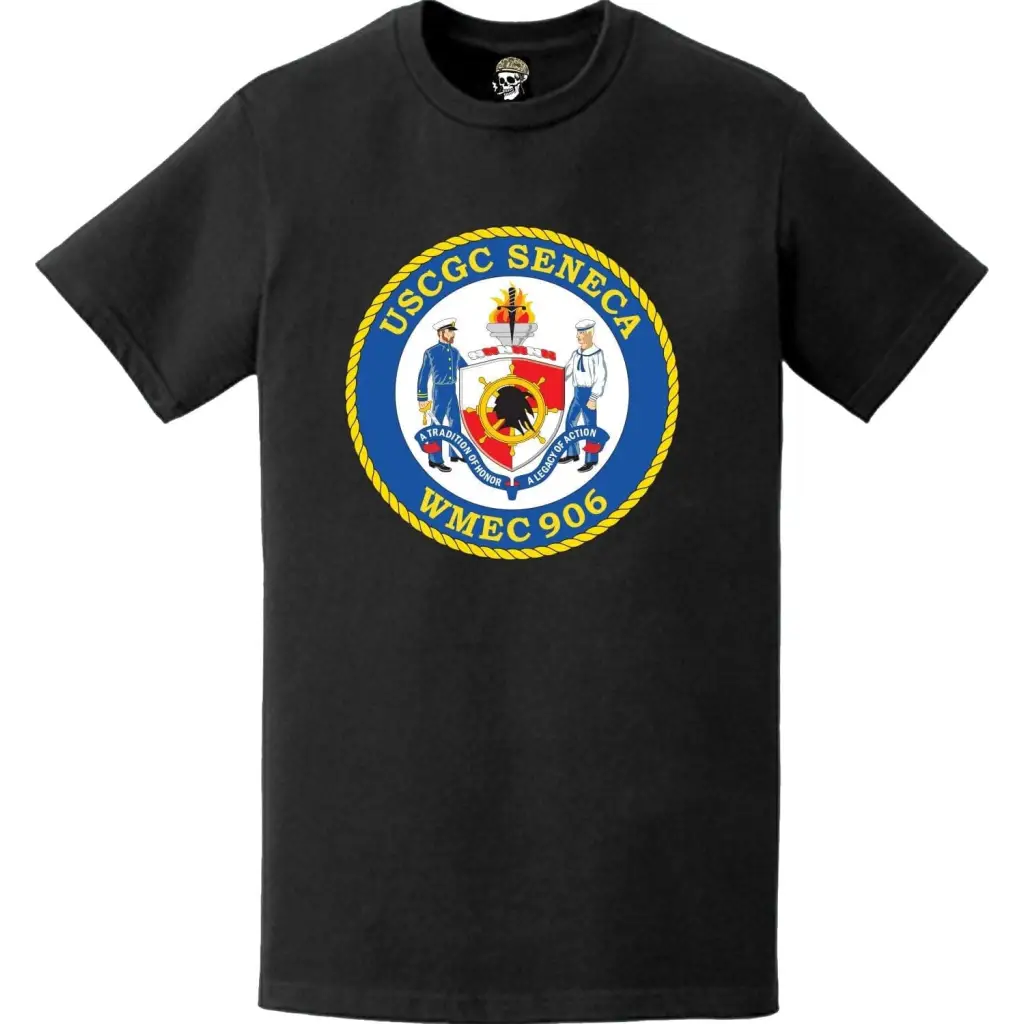 USCGC Seneca (WMEC-906) Ship's Crest Emblem Logo T-Shirt