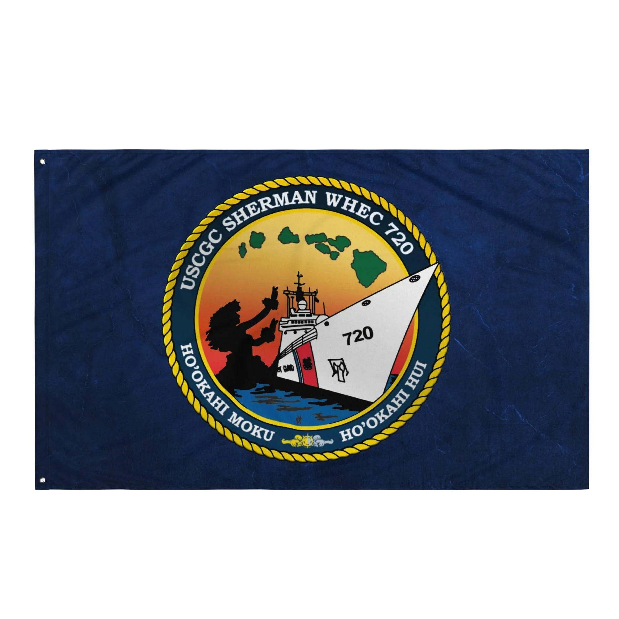 USCGC Sherman (WHEC-720) Flag - Image 4