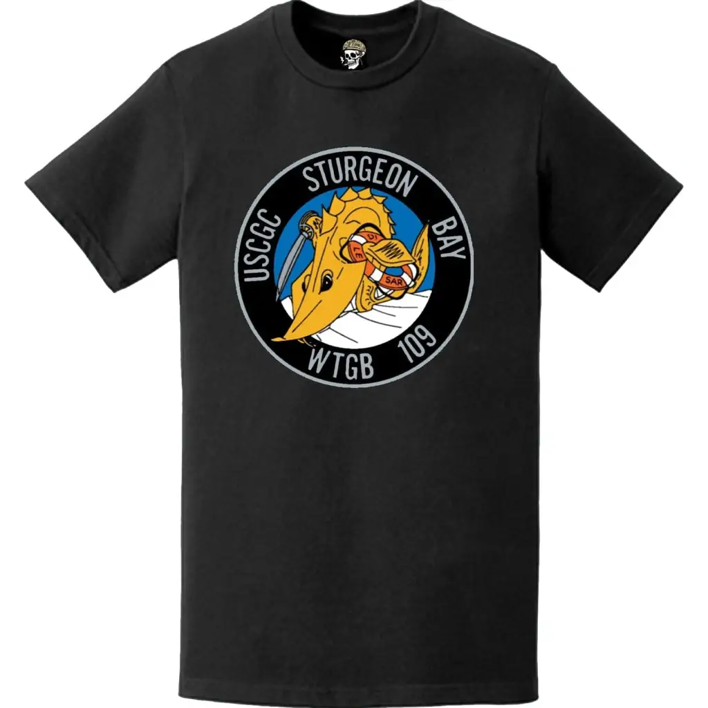 USCGC Sturgeon Bay (WTGB-109) Ship's Crest Emblem Logo T-Shirt