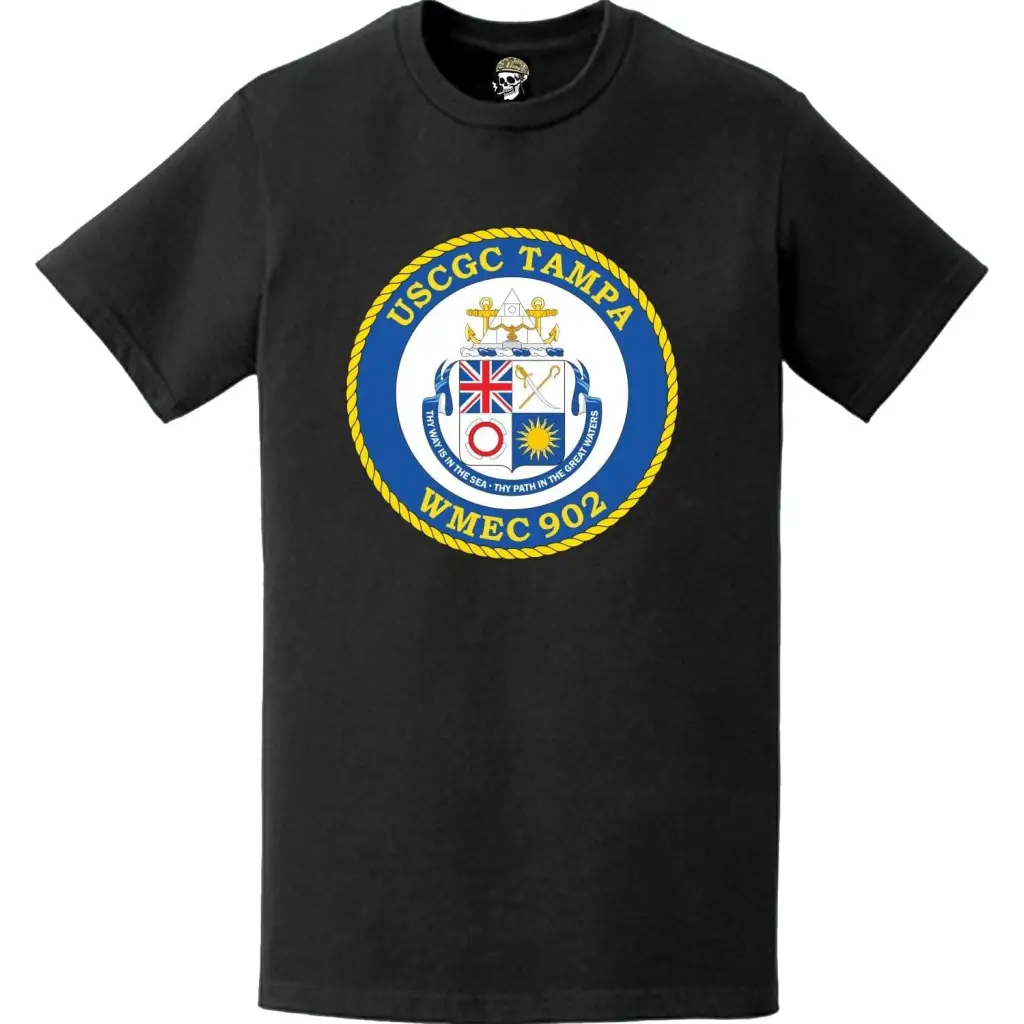 USCGC Tampa (WMEC-902) Ship's Crest Emblem Logo T-Shirt