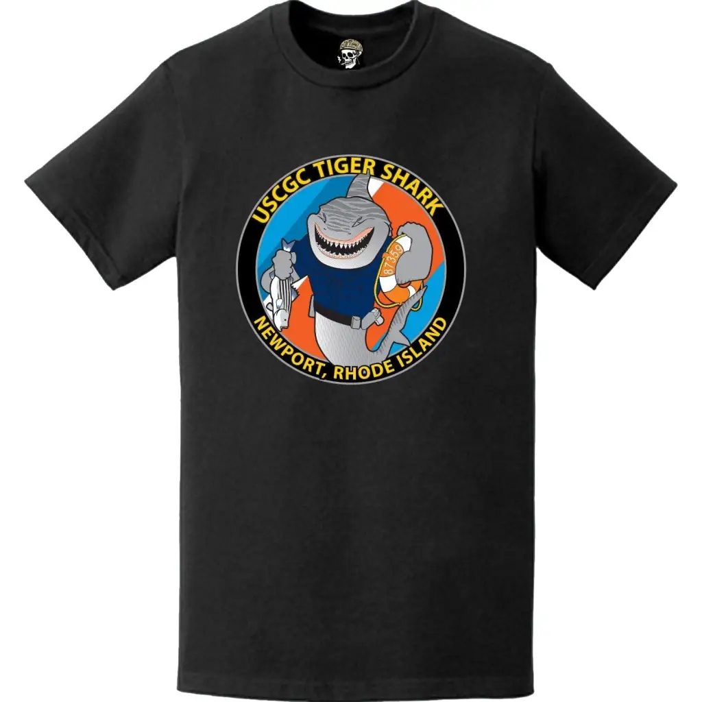 USCGC Tiger Shark (WPB-87359) Ship's Crest Logo T-Shirt