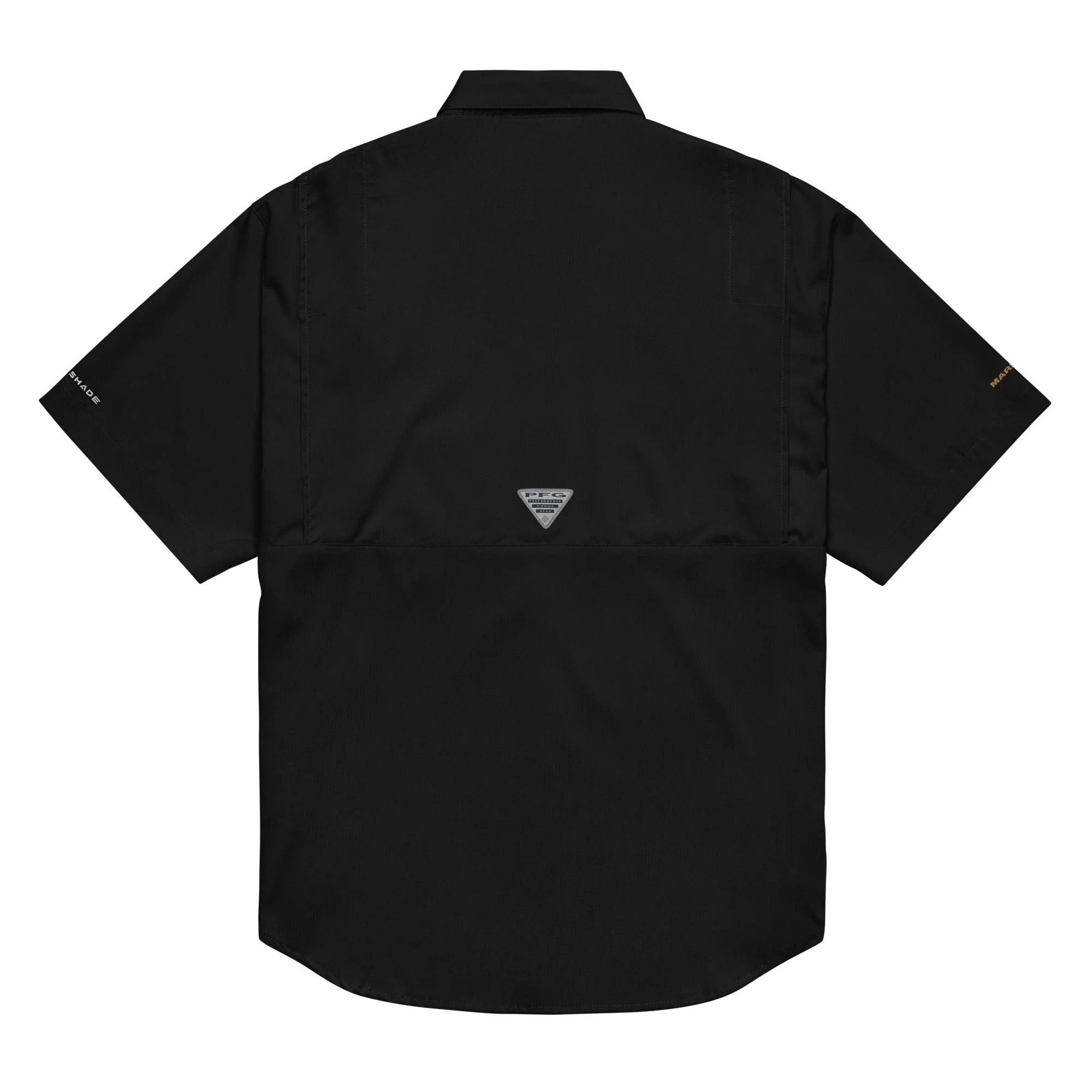 USMC EGA Embroidered Men's Columbia® Short Sleeve Shirt - Image 2