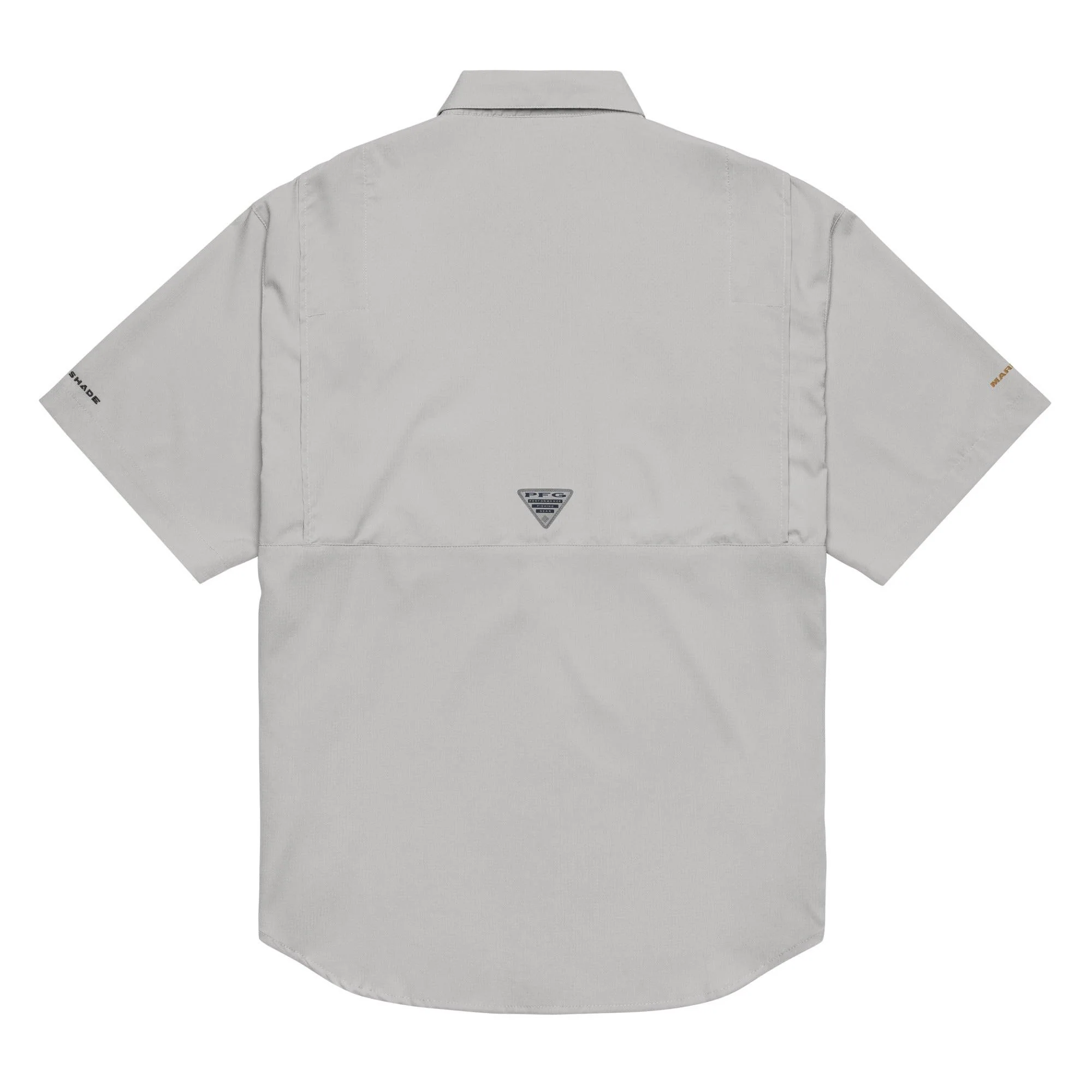 USMC EGA Embroidered Men's Columbia® Short Sleeve Shirt - Image 6