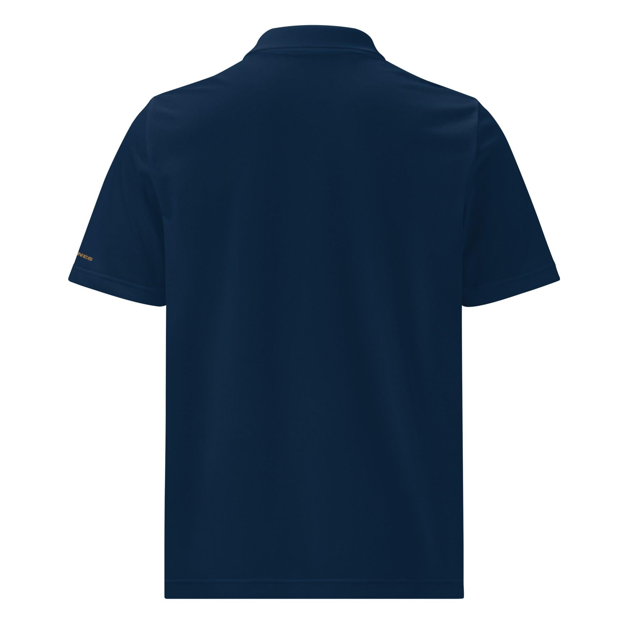 USMC Tan EGA Embroidered Adidas® Sport Polo - Image 8