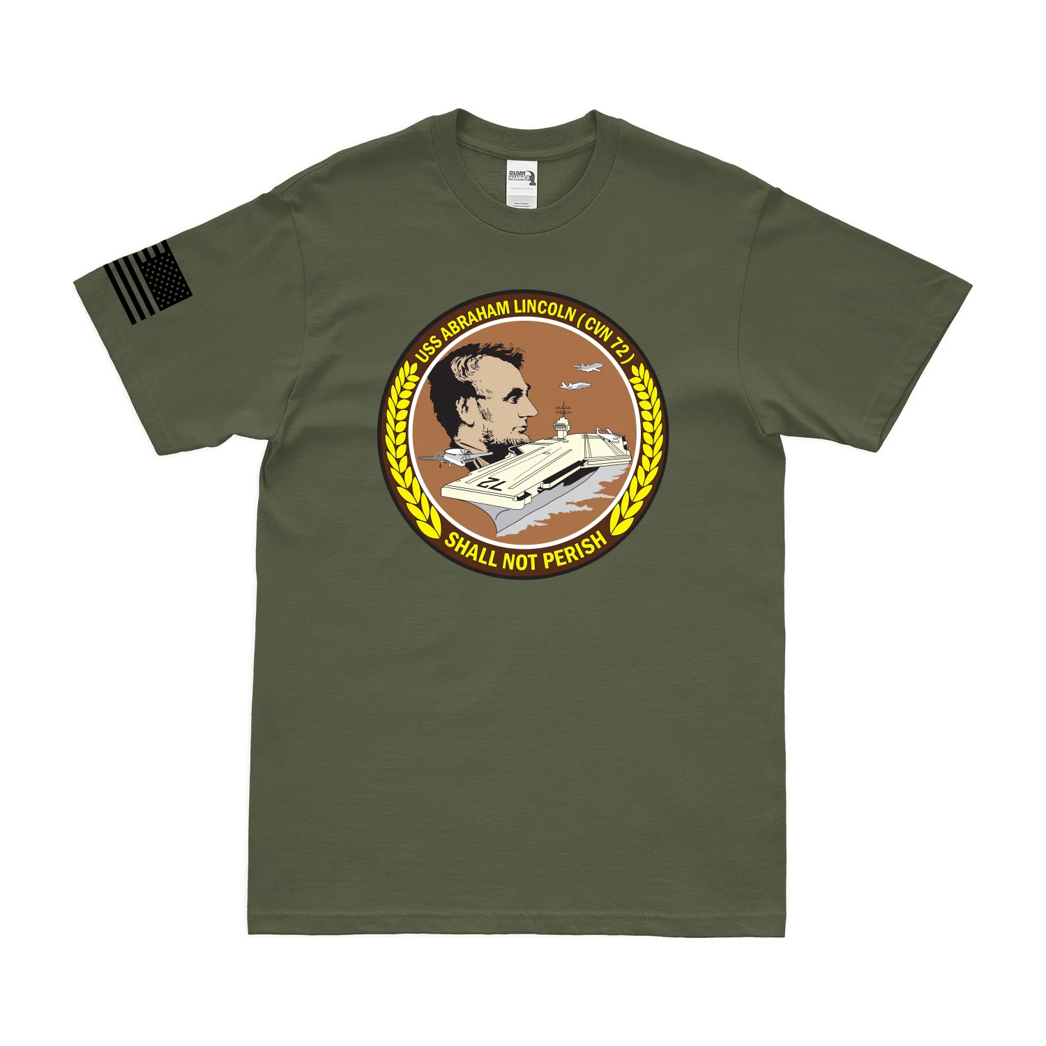 USS Abraham Lincoln CVN-72 T-Shirt - Image 3
