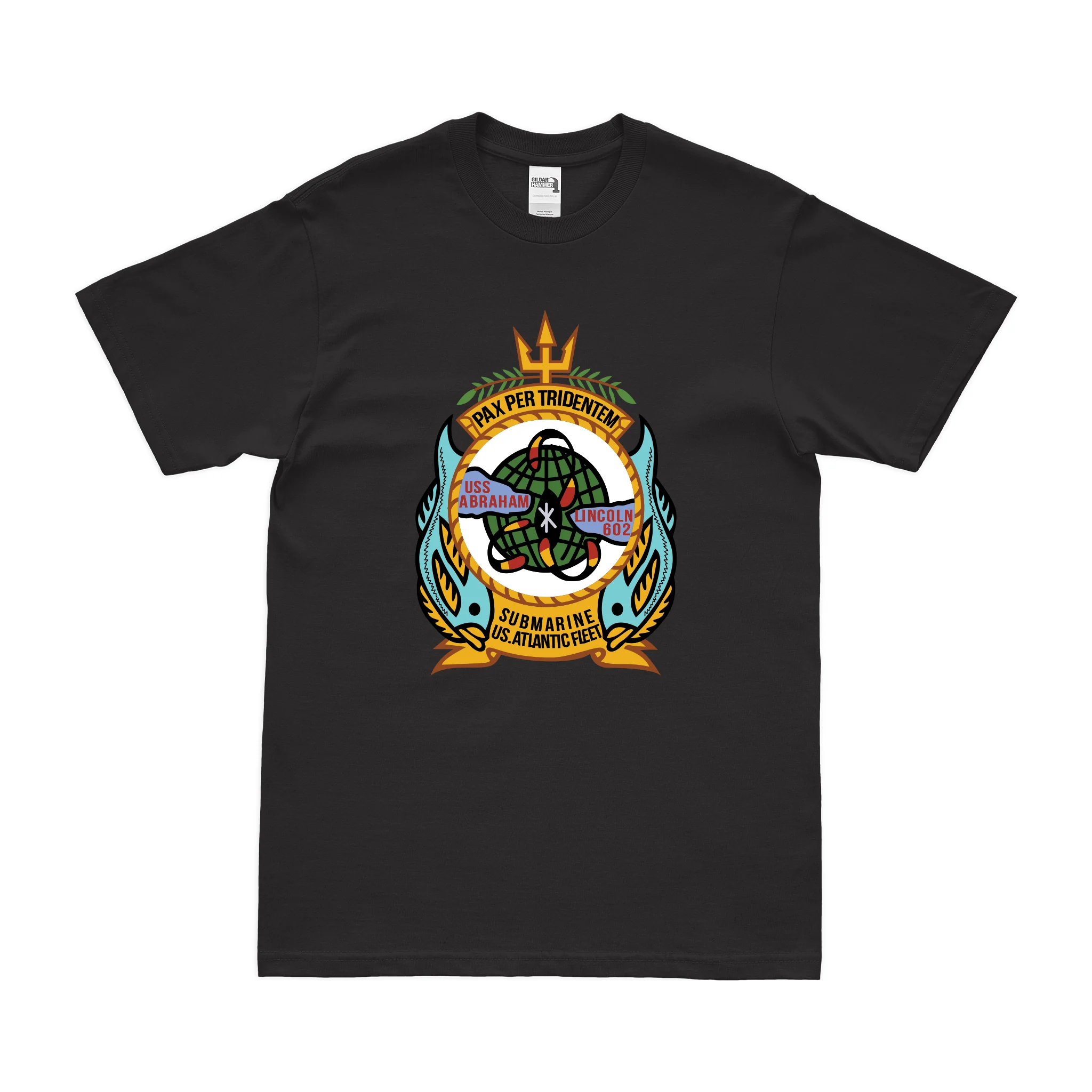 USS Abraham Lincoln (SSBN-602) Emblem T-Shirt