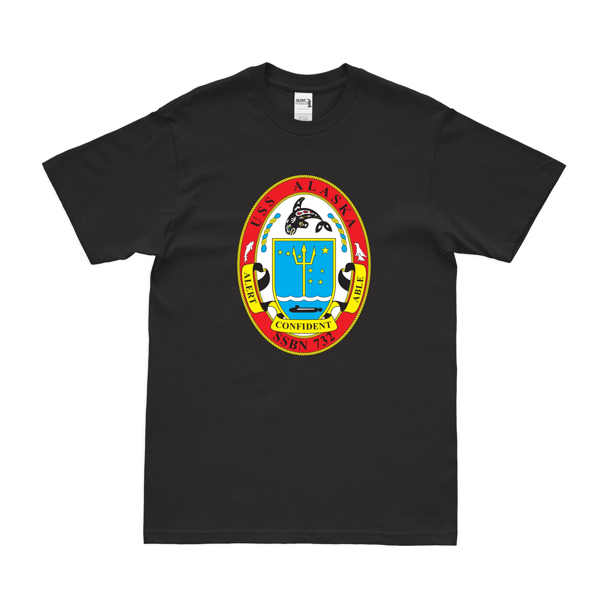 USS Alaska (SSBN-732) Ballistic-Missile Submarine T-Shirt