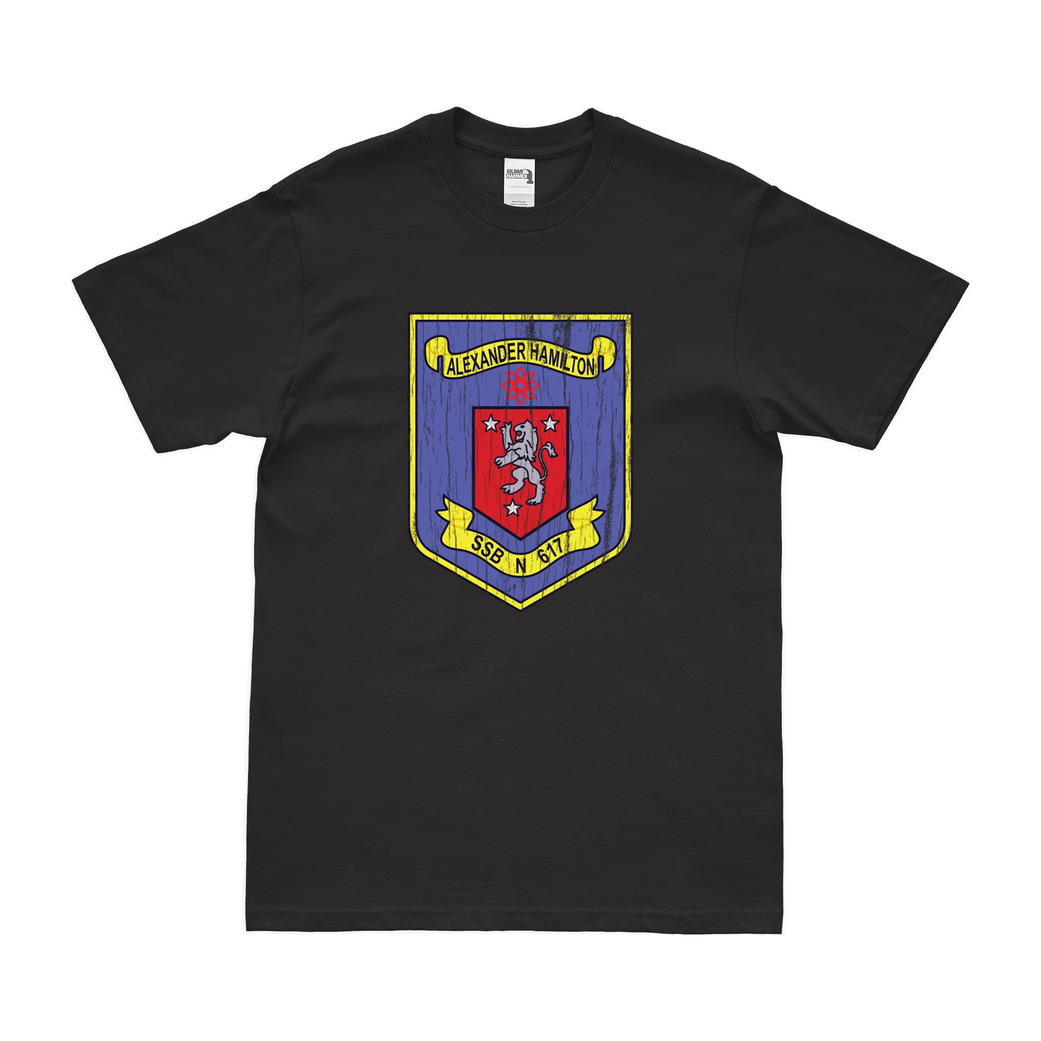 USS Alexander Hamilton (SSBN-617) Ballistic-Missile Submarine T-Shirt - Image 3