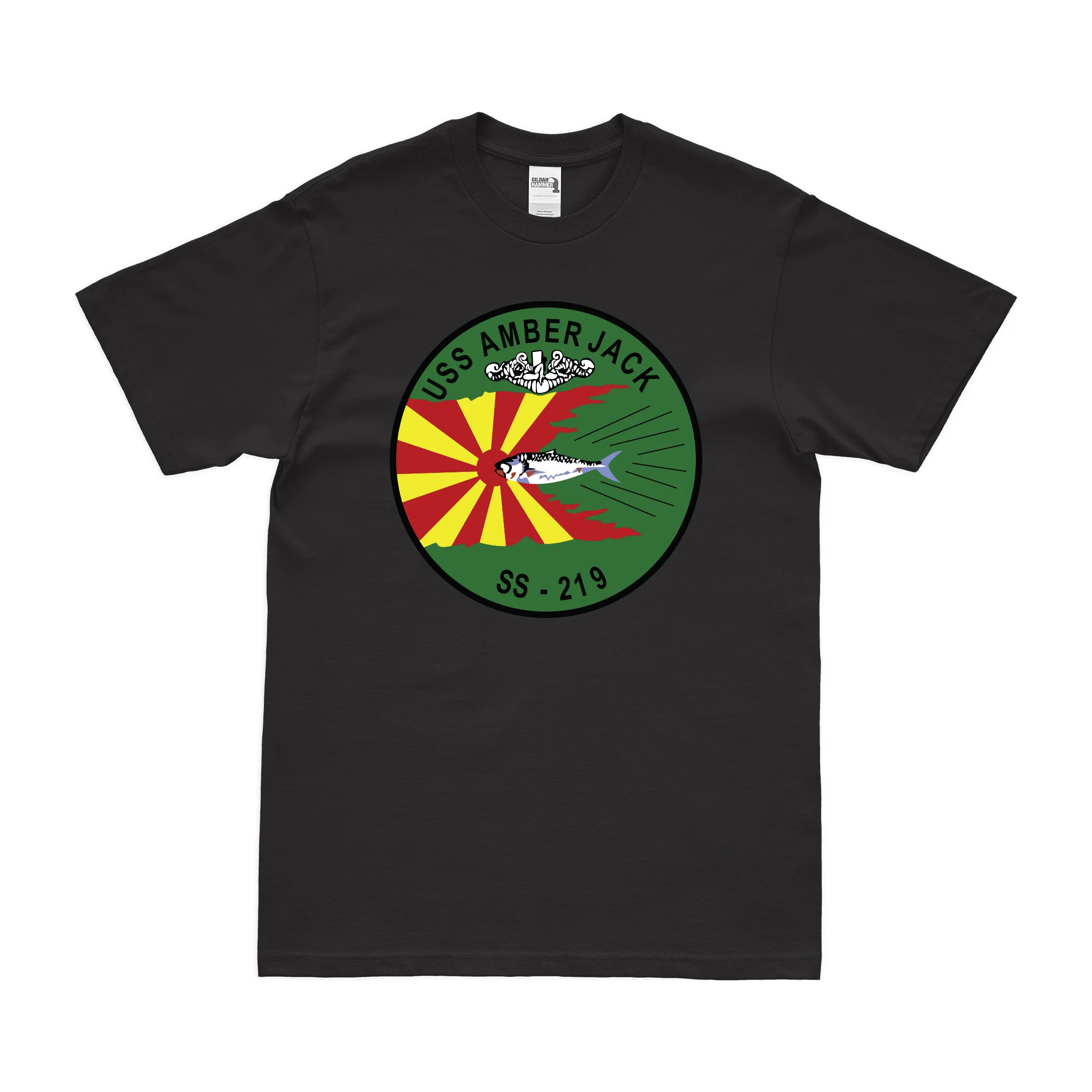 USS Amberjack (SS-219) Gato-class Submarine T-Shirt