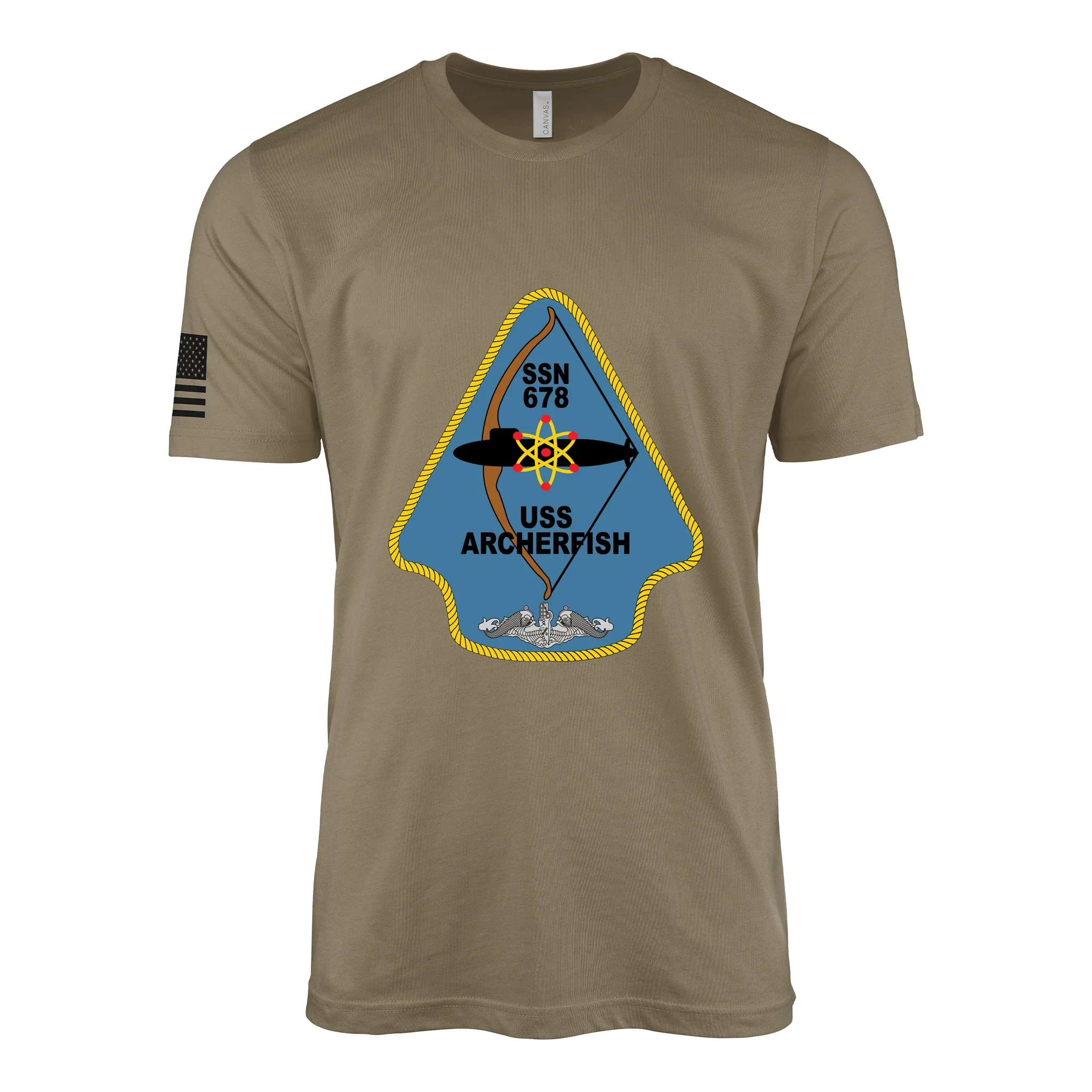 USS Archerfish (SSN-678) Submarine T-Shirt