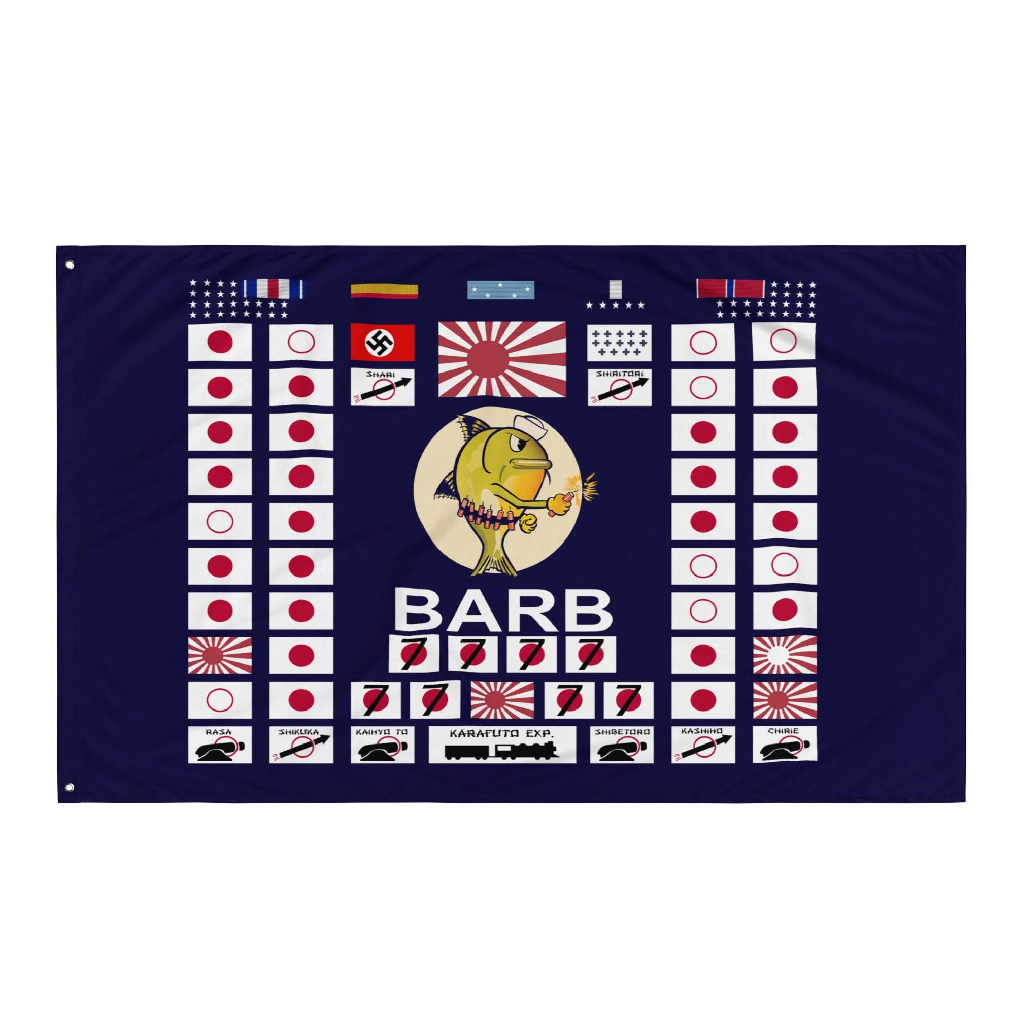 USS Barb SS-220 Battle Flag - Image 4