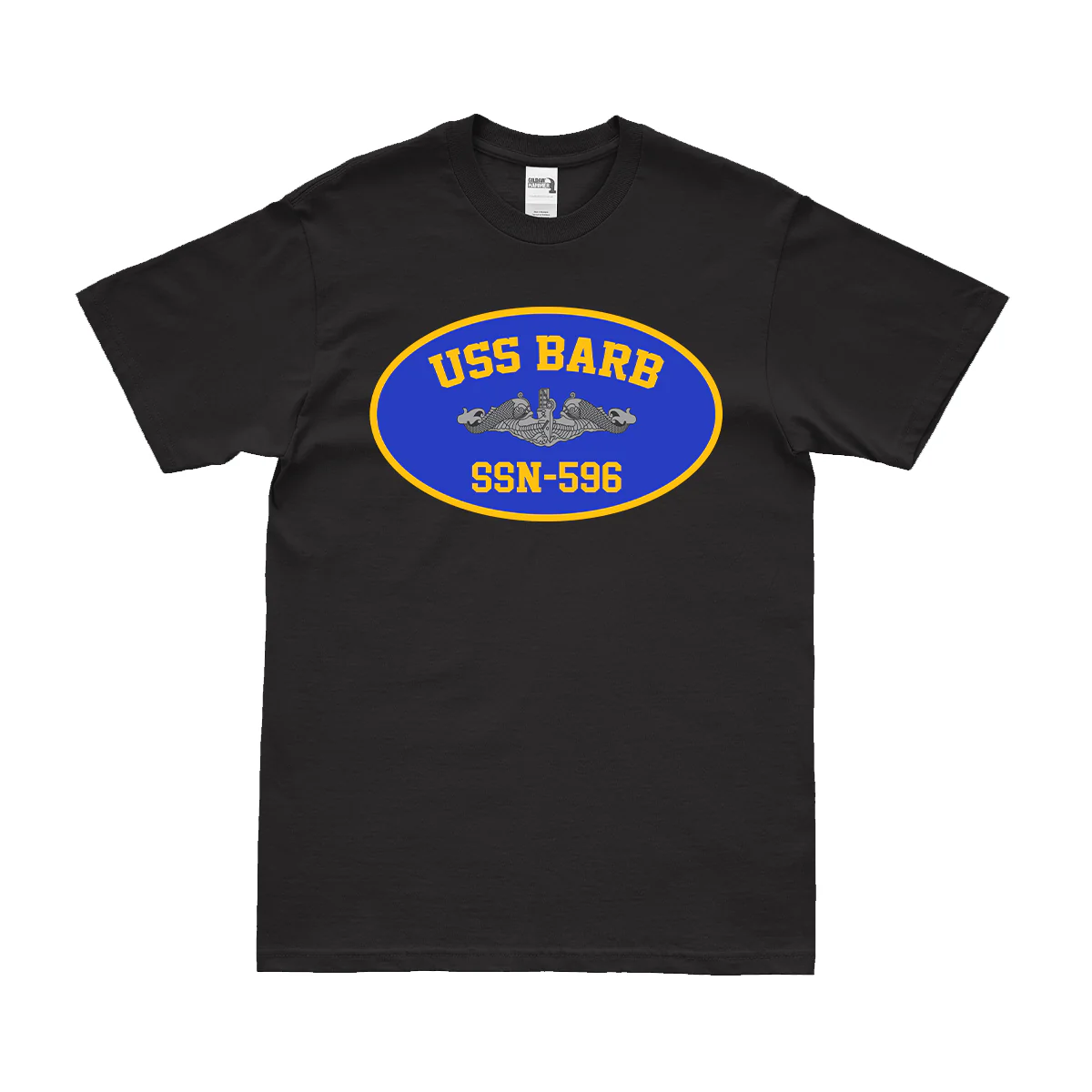 USS Barb SSN-596 Submarine Emblem T-Shirt