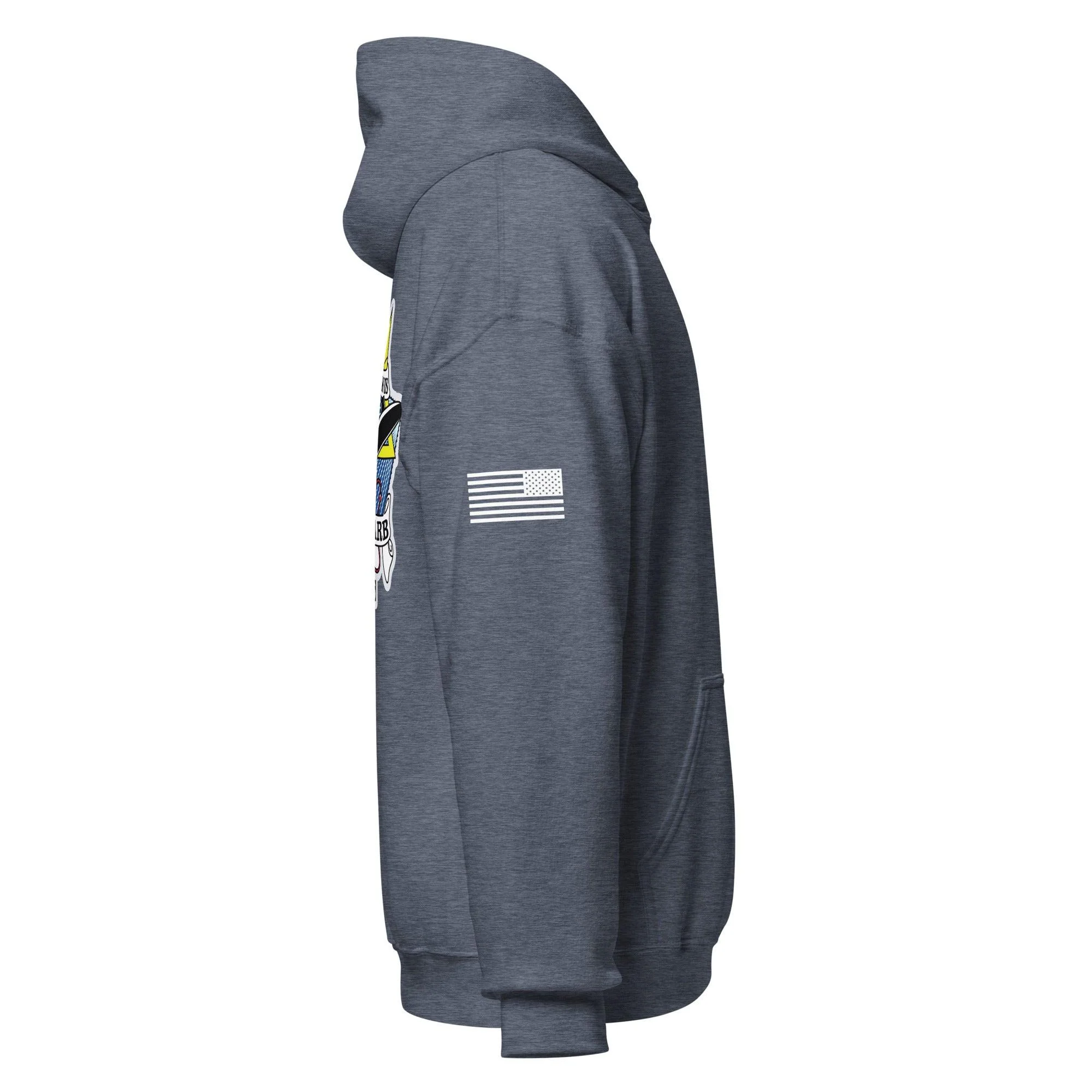 USS Barb (SSN-596) Submarine U.S. Navy Veteran Unisex Hoodie - Image 15