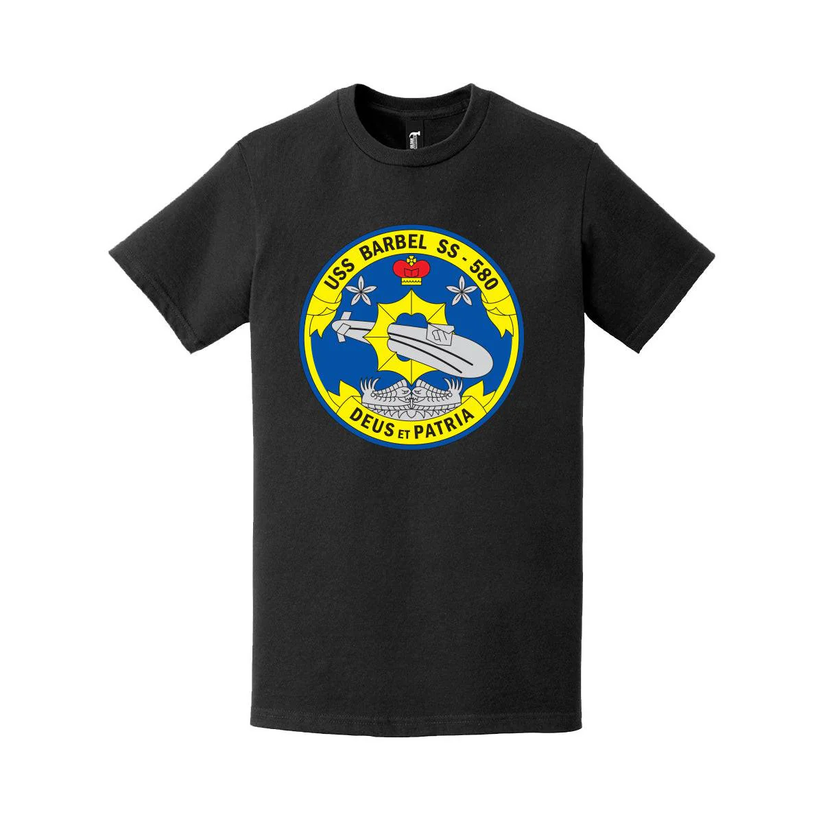 USS Barbel (SS-580) Logo Emblem Crest T-Shirt