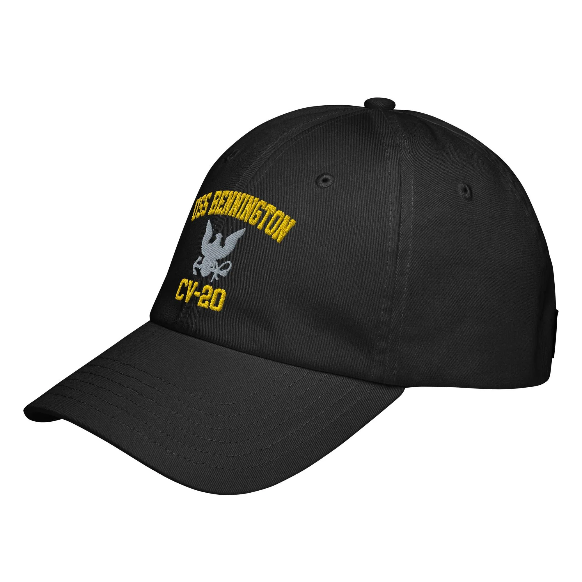 USS Bennington (CV-20) Embroidered Under Armour® Dad Hat - Image 2