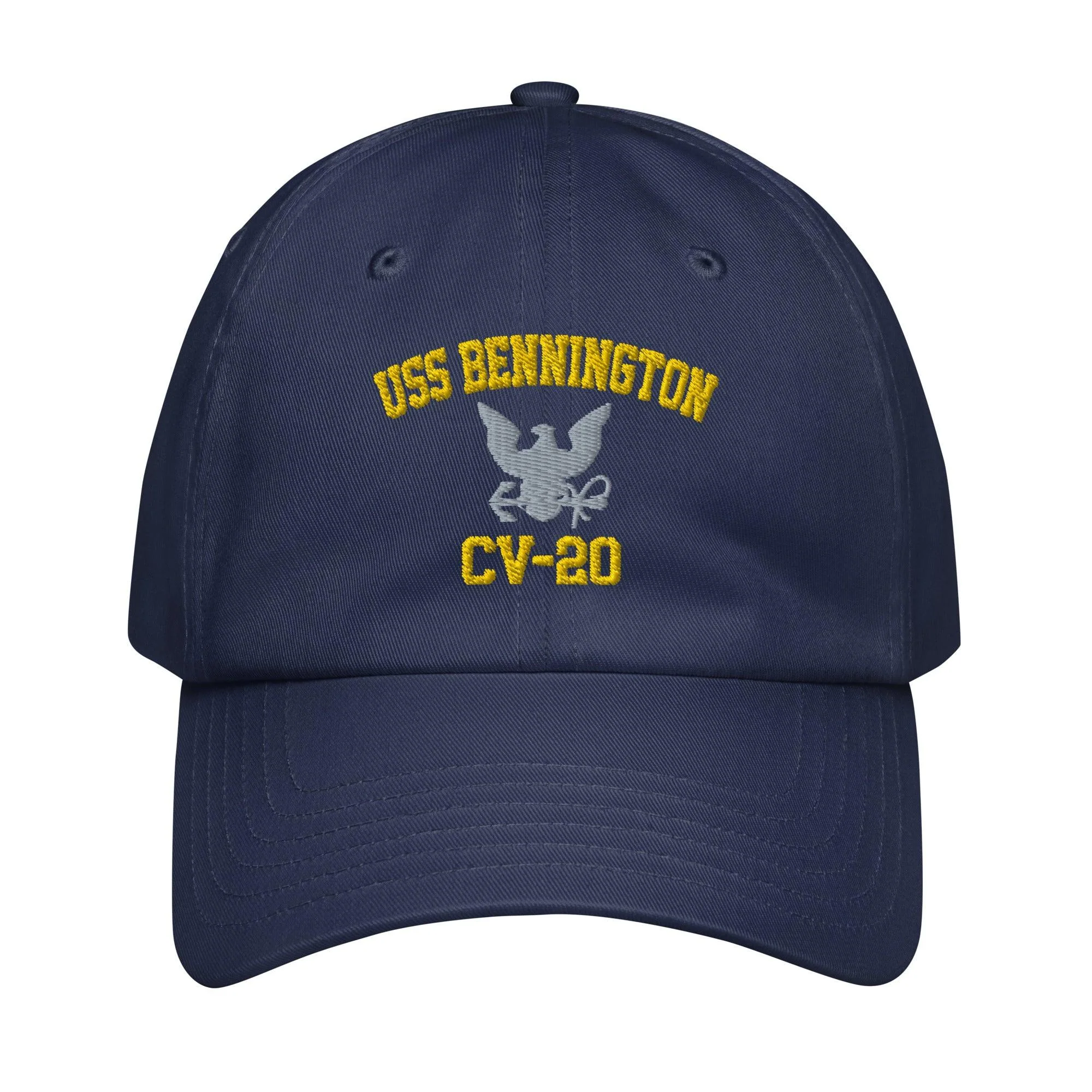 USS Bennington (CV-20) Embroidered Under Armour® Dad Hat - Image 5