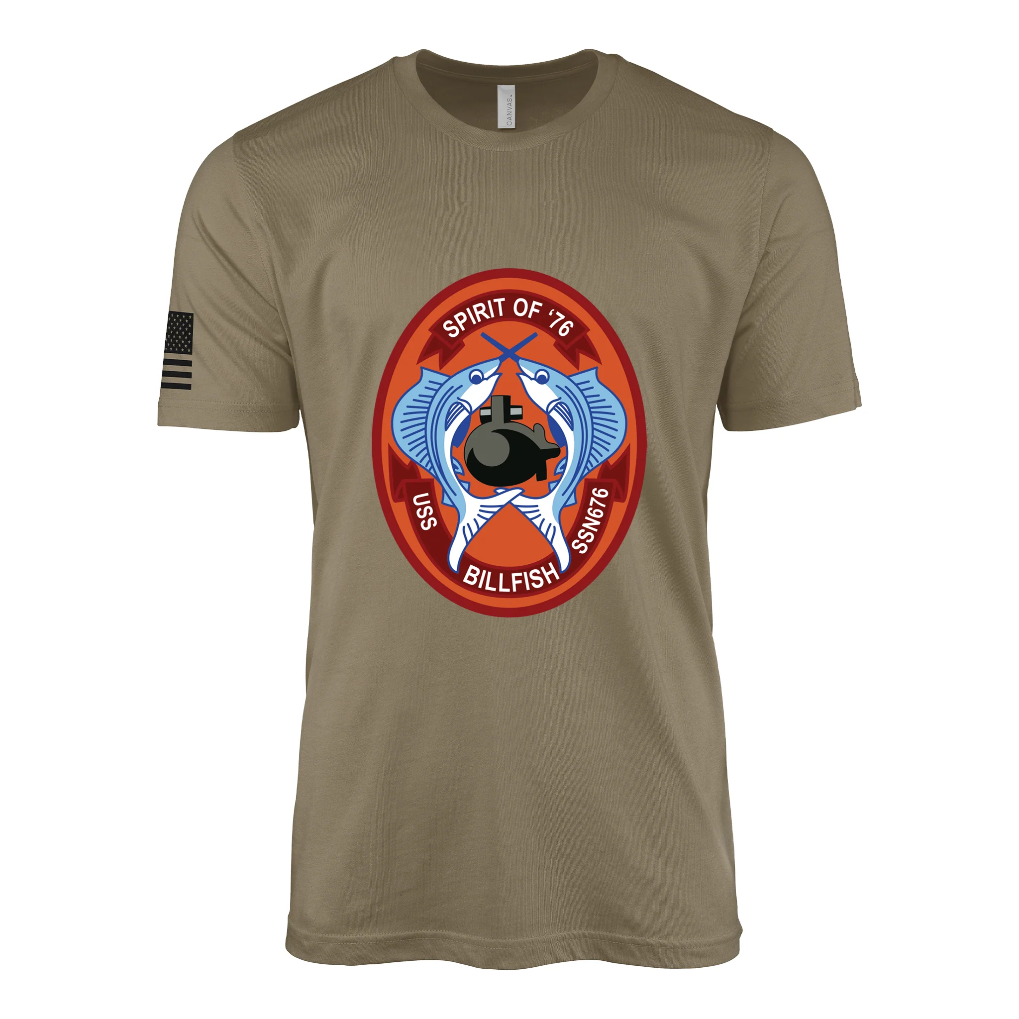USS Billfish (SSN-676) Submarine T-Shirt
