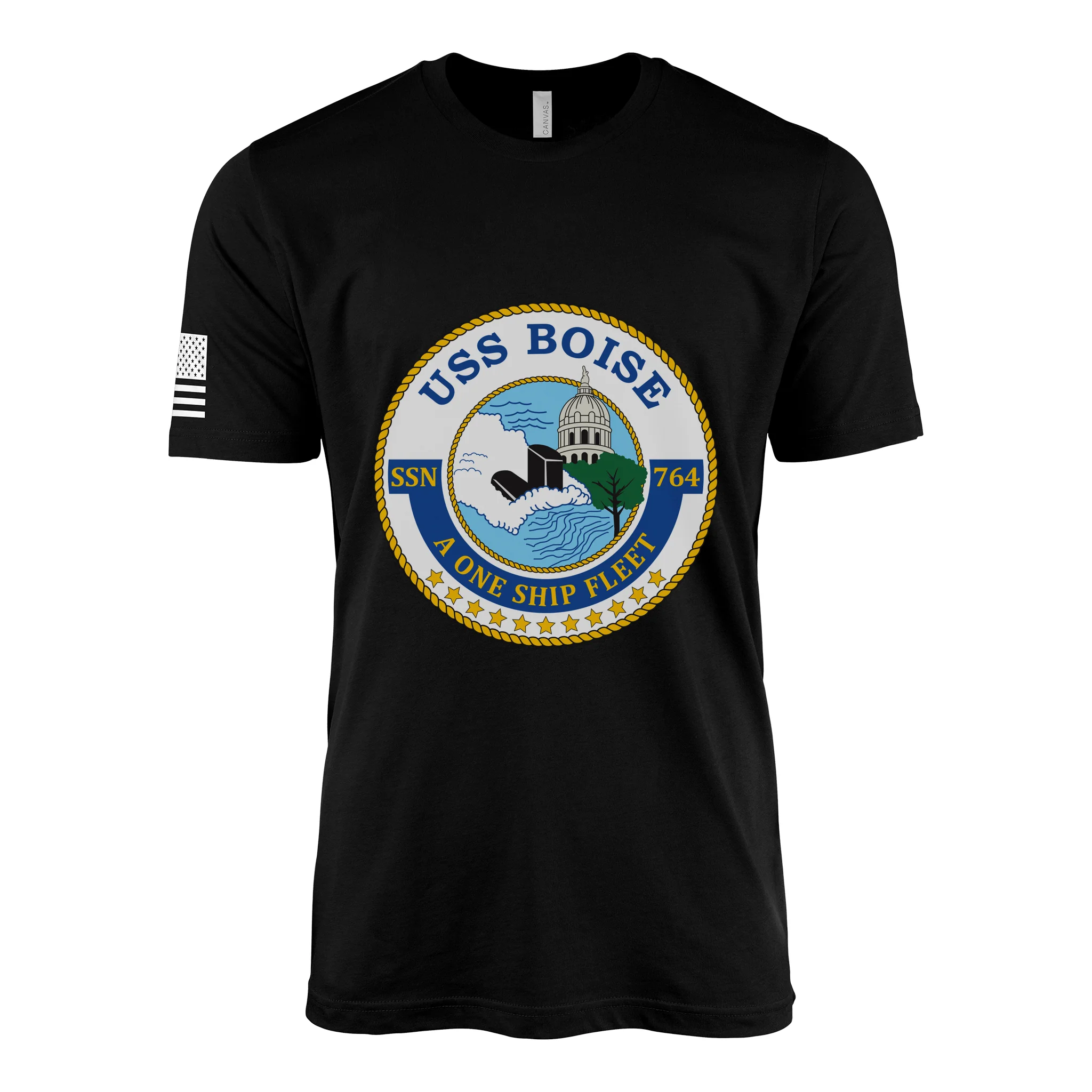USS Boise (SSN-764) Submarine T-Shirt - Image 2