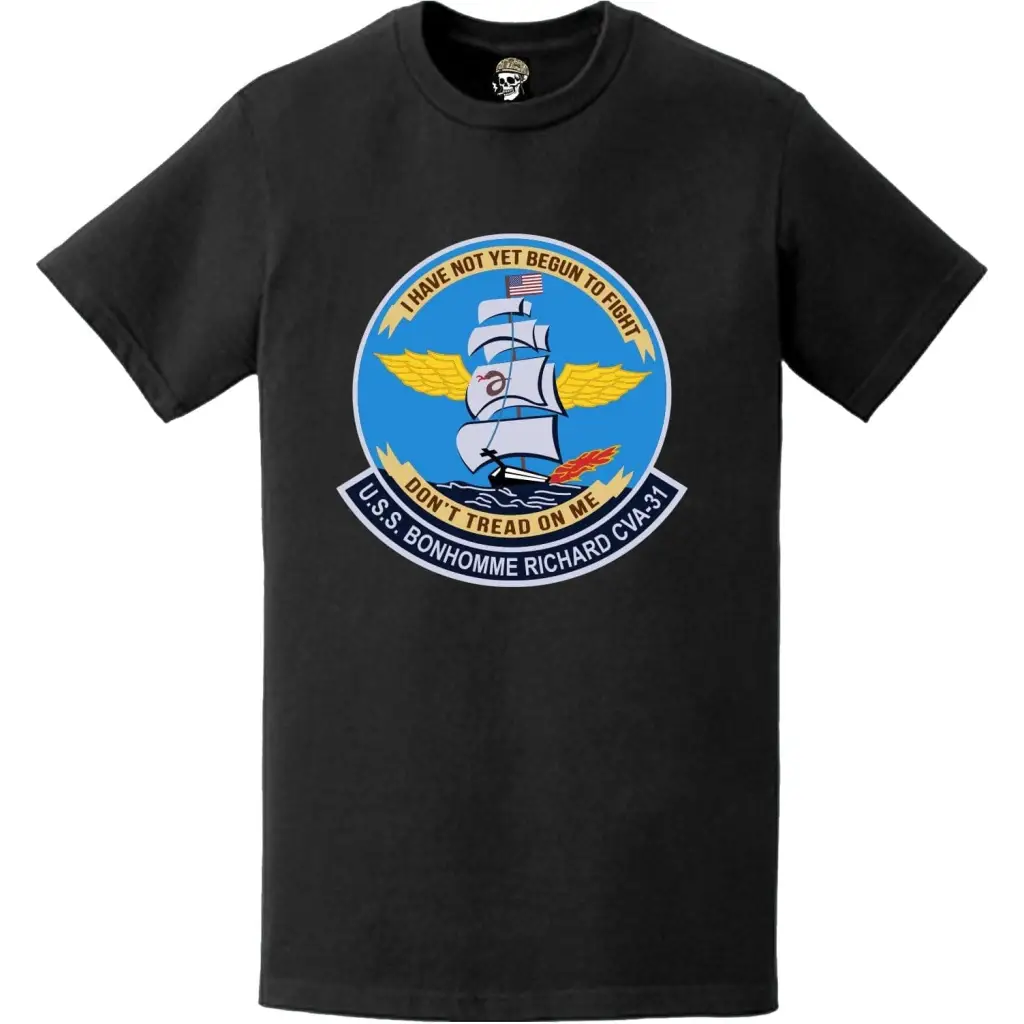 USS Bon Homme Richard (CVA-31) Logo T-Shirt
