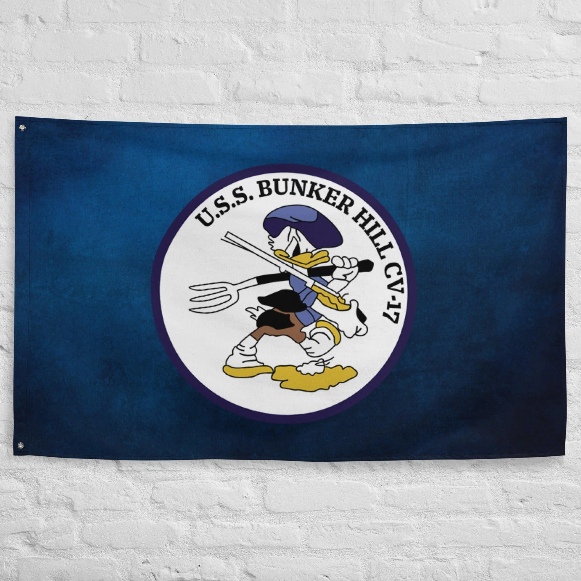 USS Boxer (CV-17) Aircraft Carrier Flag - Image 3