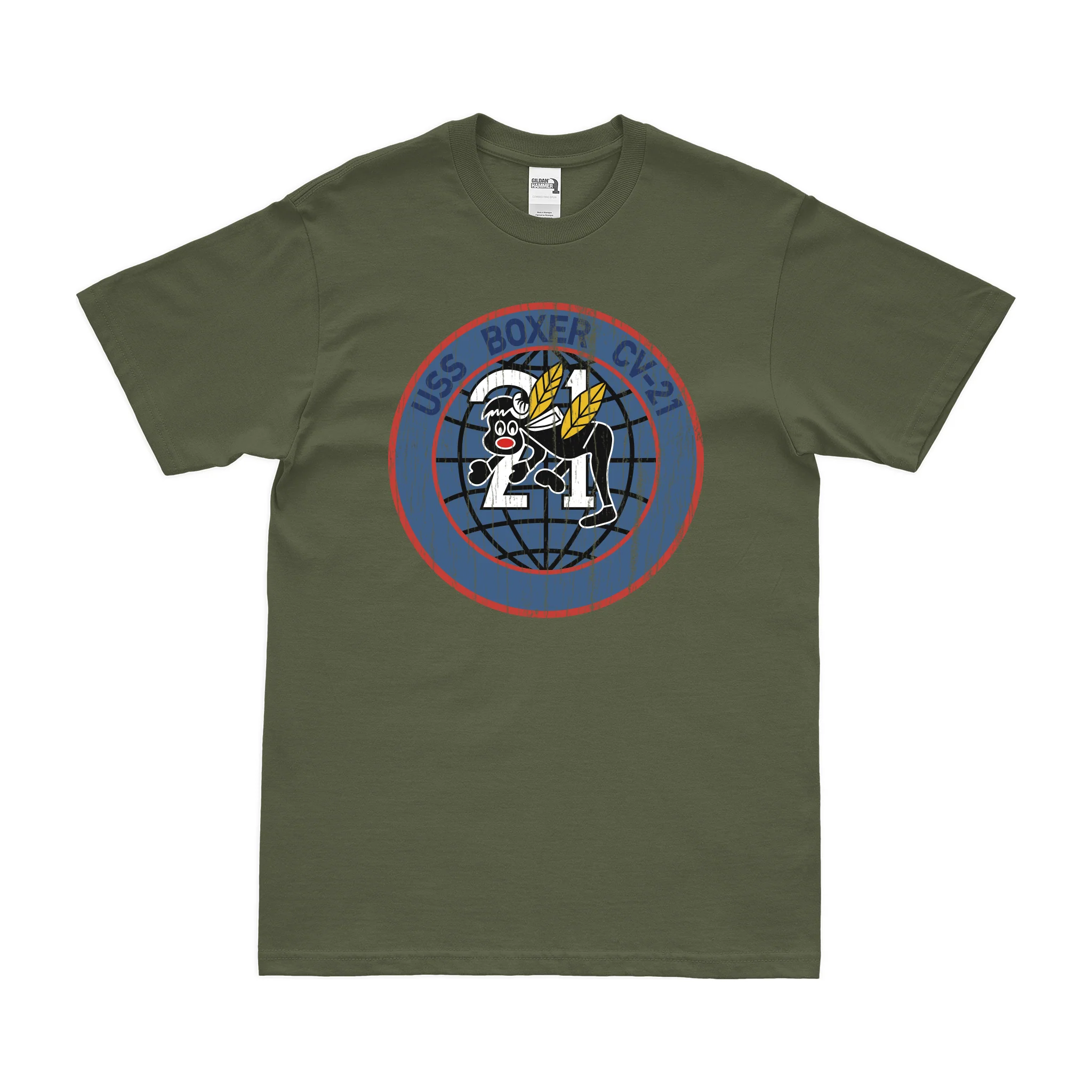 USS Boxer (CV-21) T-Shirt - Image 4