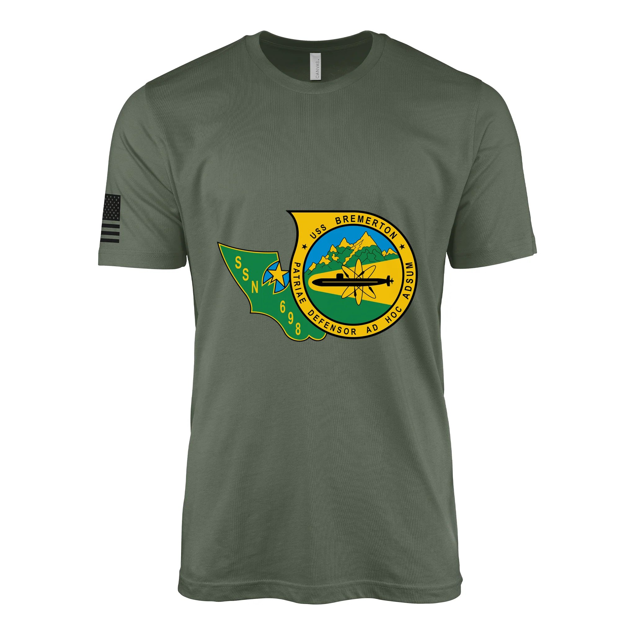 USS Bremerton (SSN-698) Submarine T-Shirt - Image 3