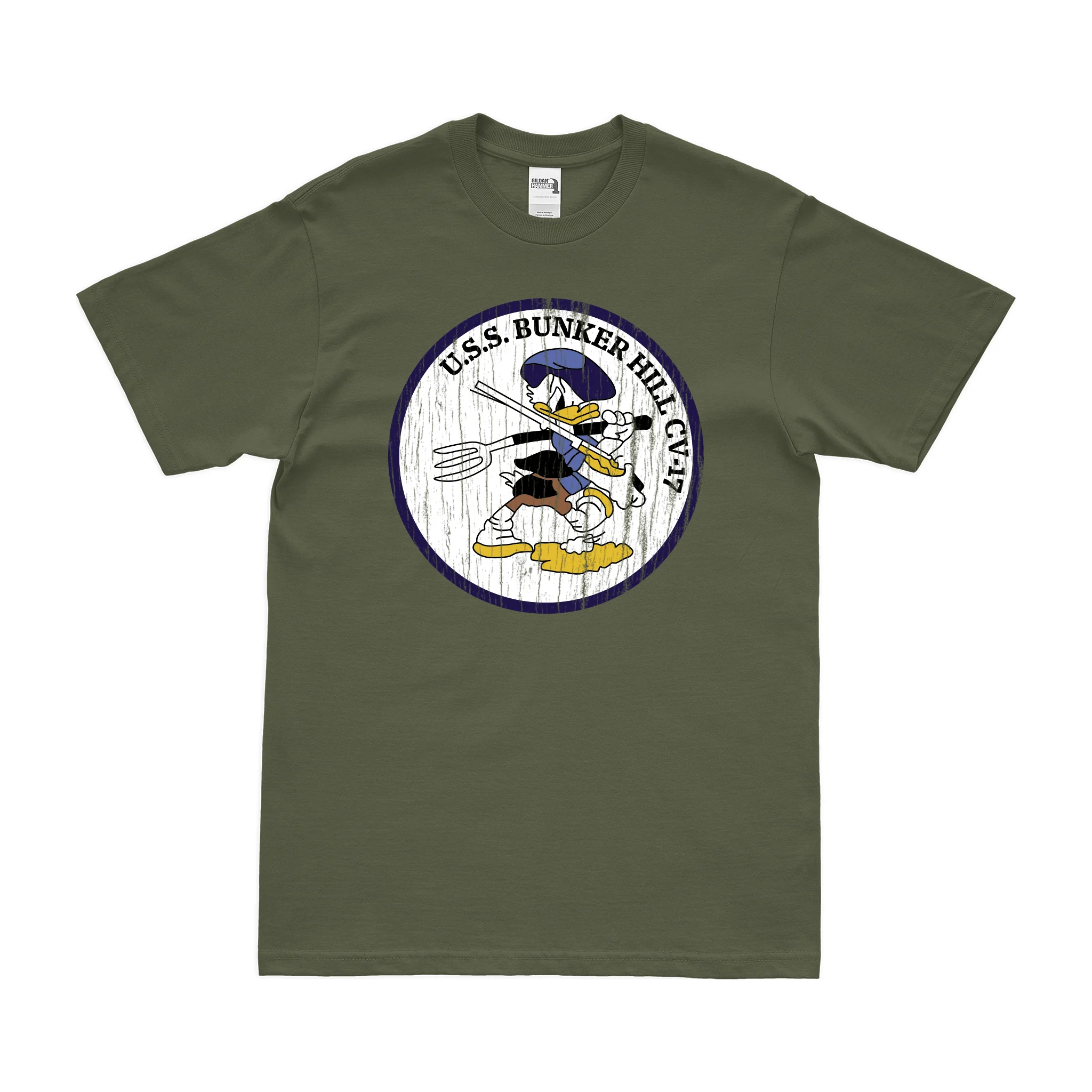 USS Bunker Hill (CV-17) T-Shirt - Image 4