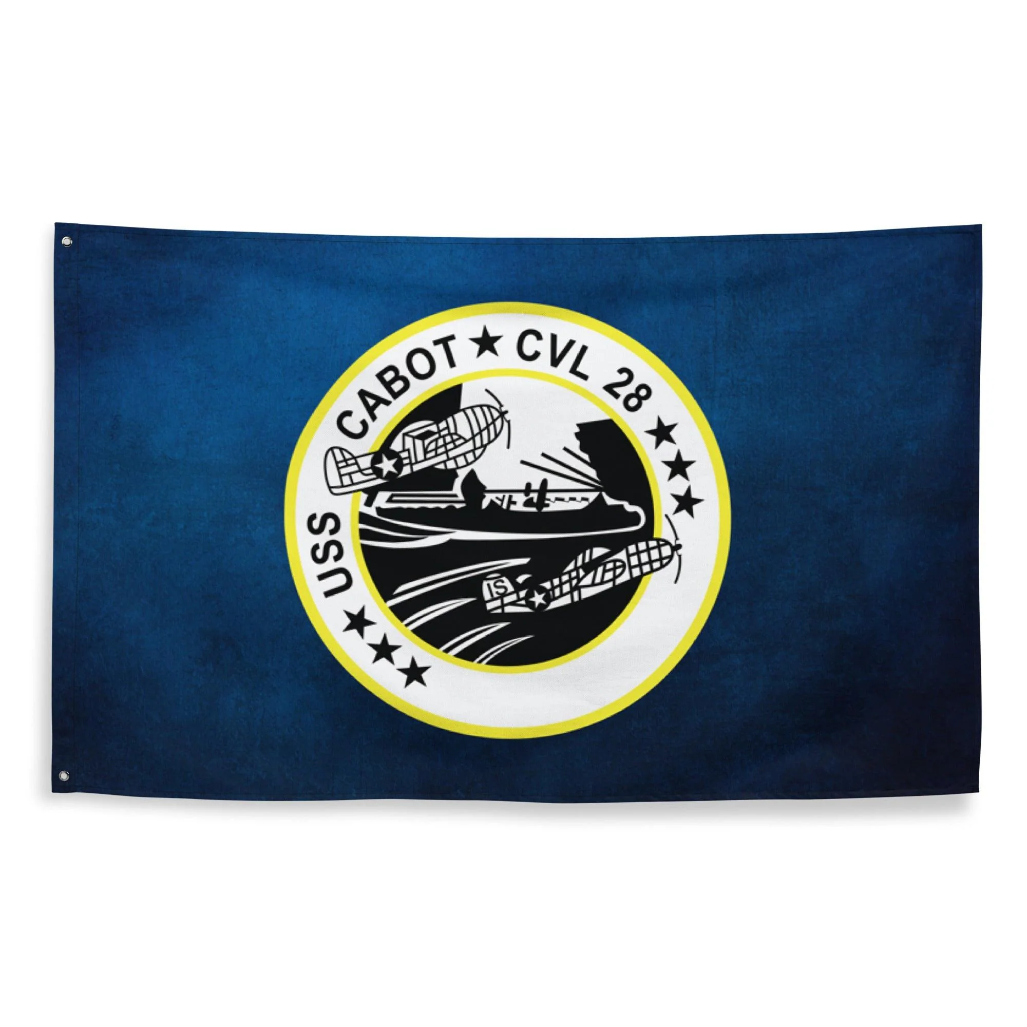 USS Cabot (CVL-28) Aircraft Carrier Flag - Image 4