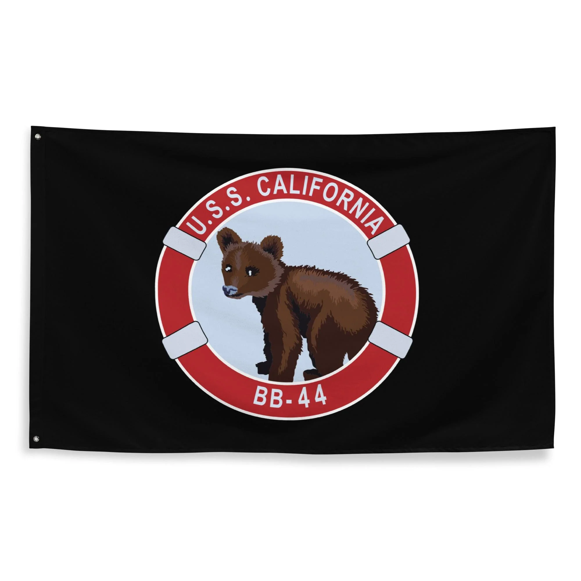 USS California (BB-44) Battleship Legacy Indoor Wall Flag - Image 3