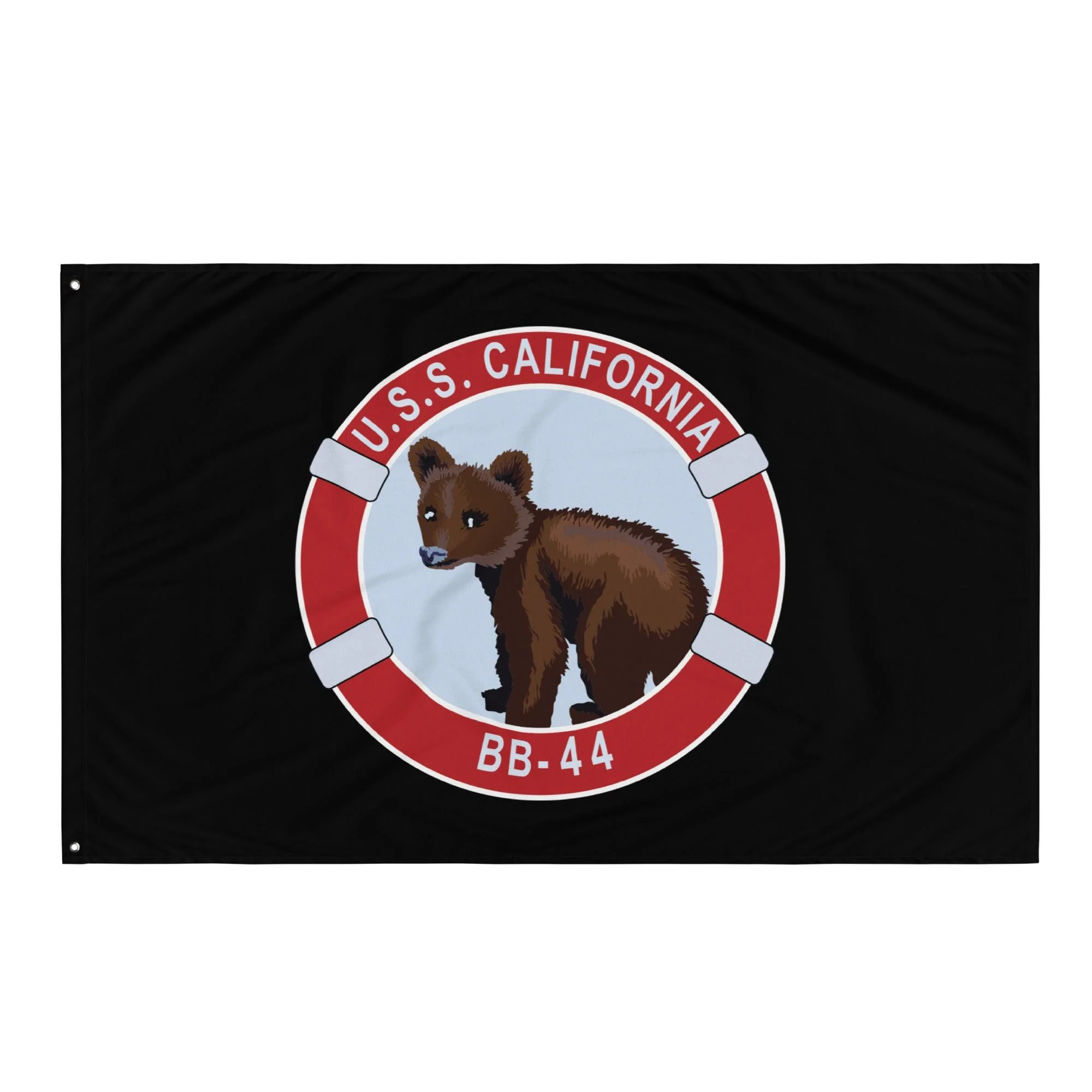 USS California (BB-44) Battleship Legacy Indoor Wall Flag - Image 4