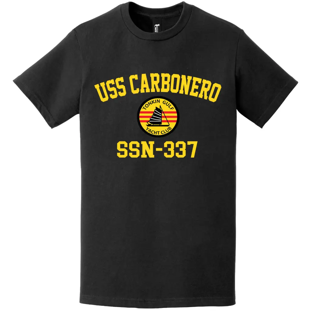 USS Carbonero (SSN-337) Tonkin Gulf Yacht Club T-Shirt