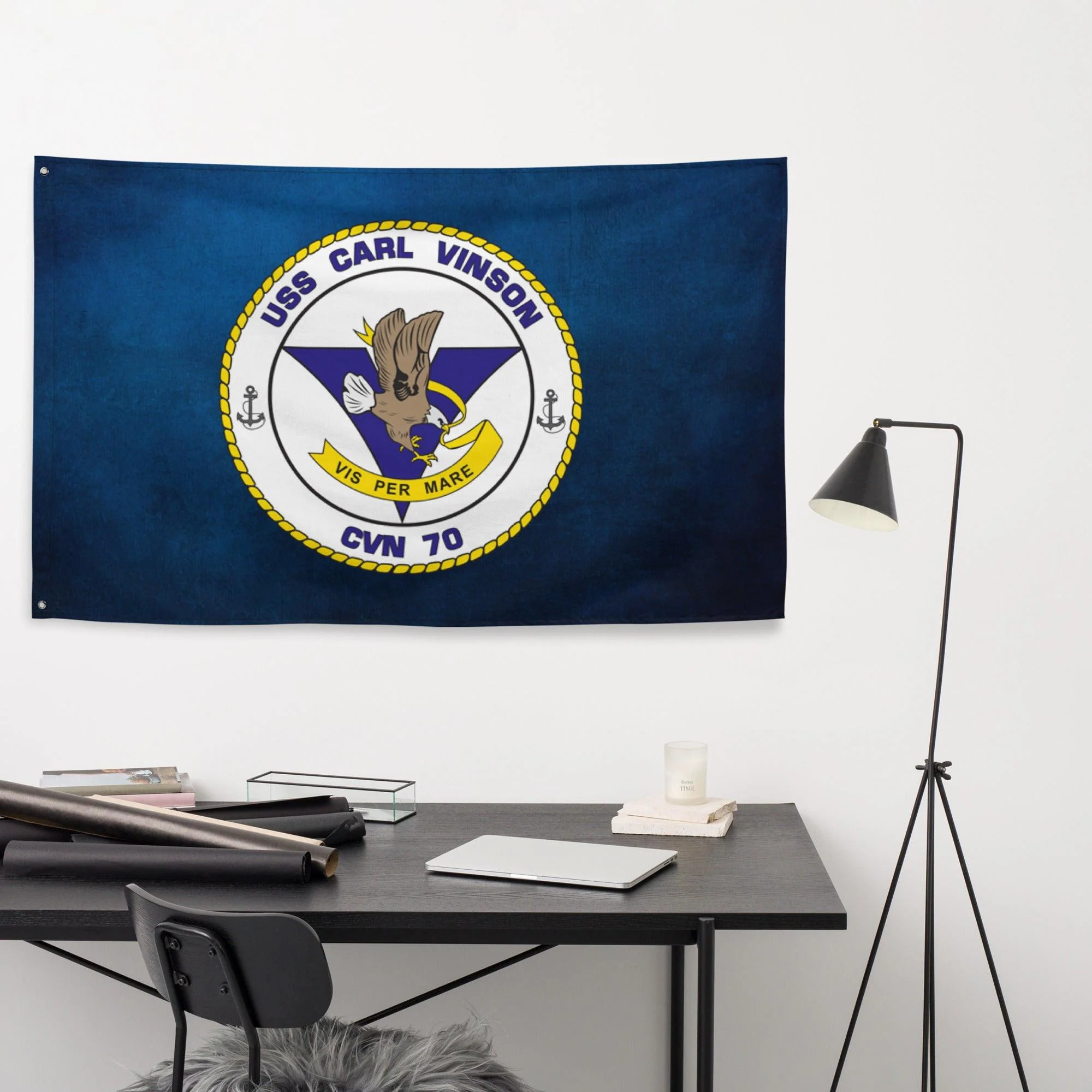 USS Carl Vinson (CVN-70) Aircraft Carrier Flag - Image 2