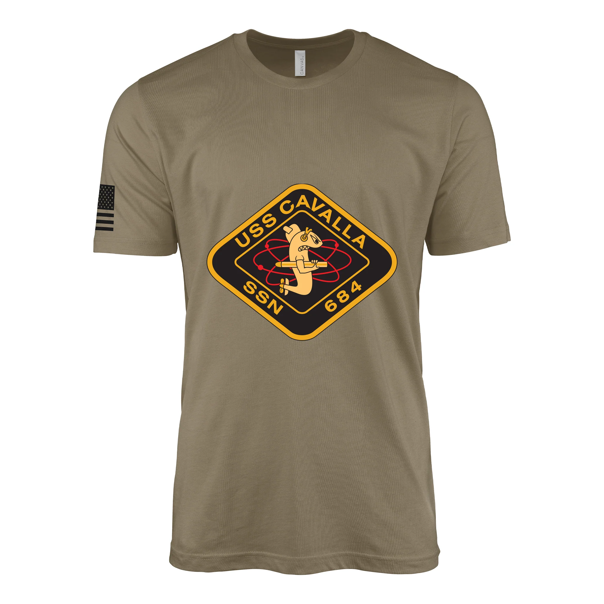 USS Cavalla (SSN-684) Submarine T-Shirt