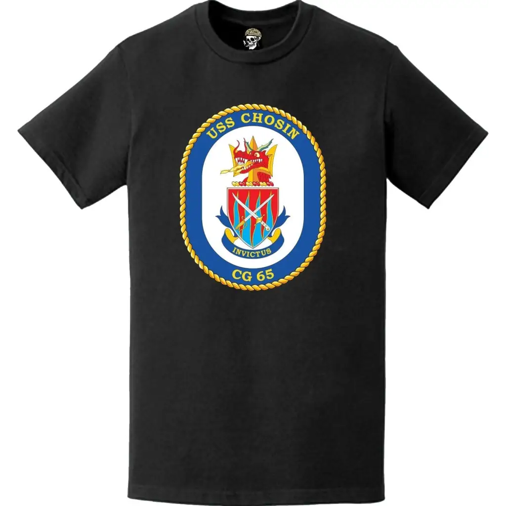 USS Chosin (CG-65) Ship's Crest Logo T-Shirt